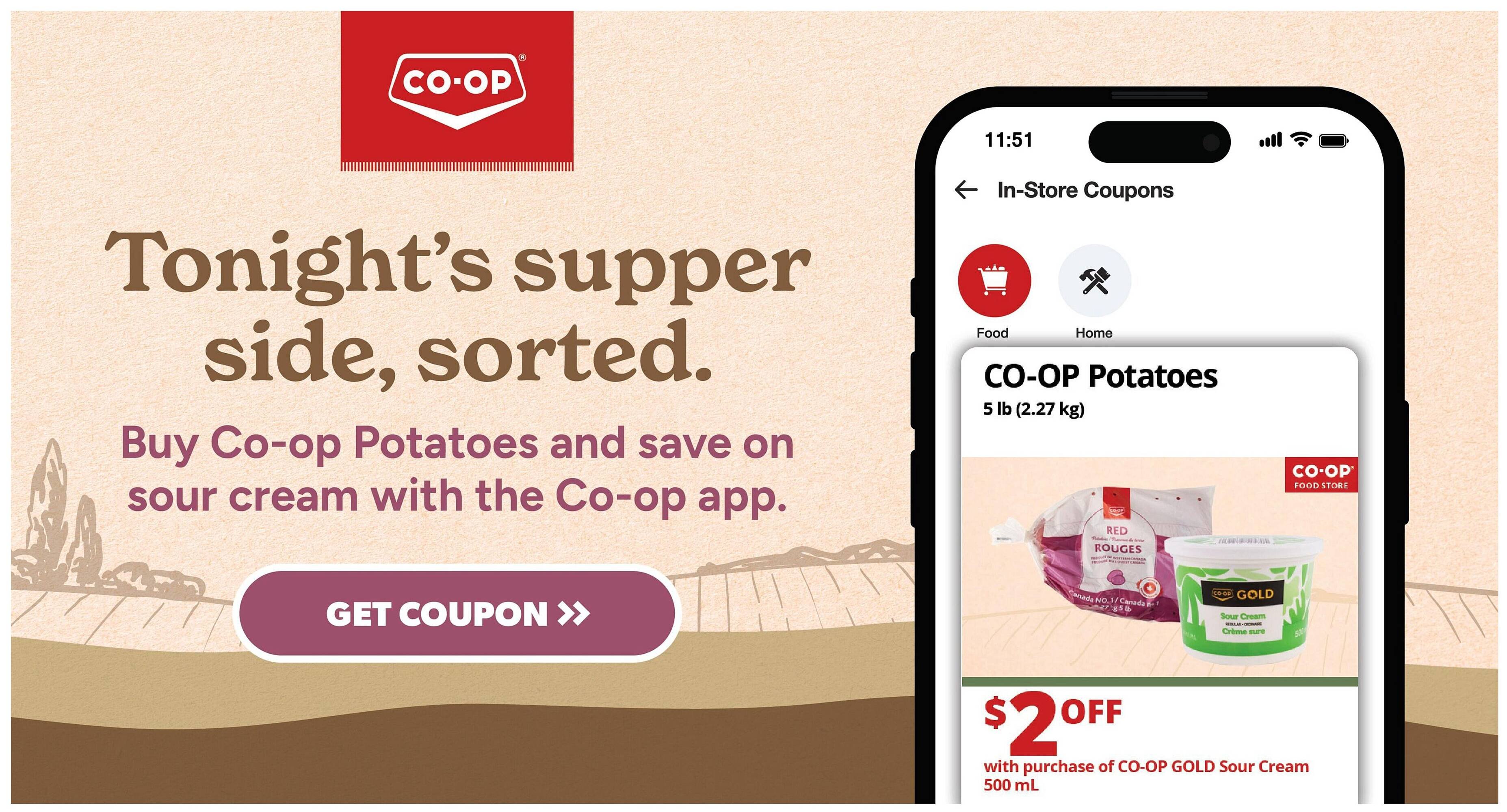 Co-op flyer