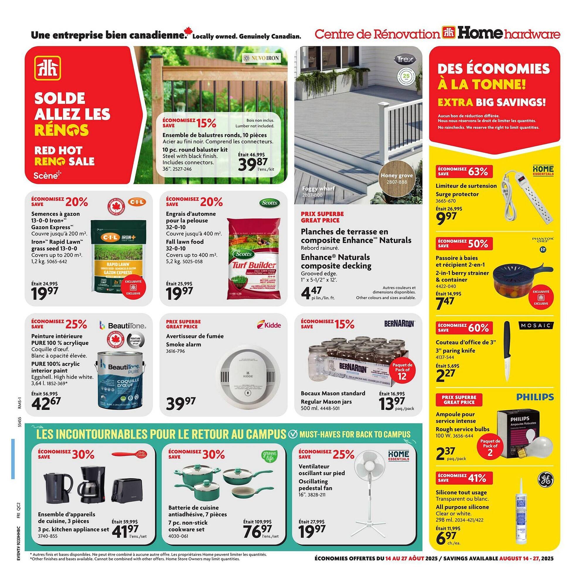 Home Hardware flyer (2025-08-14 - 2025-08-20) | 1