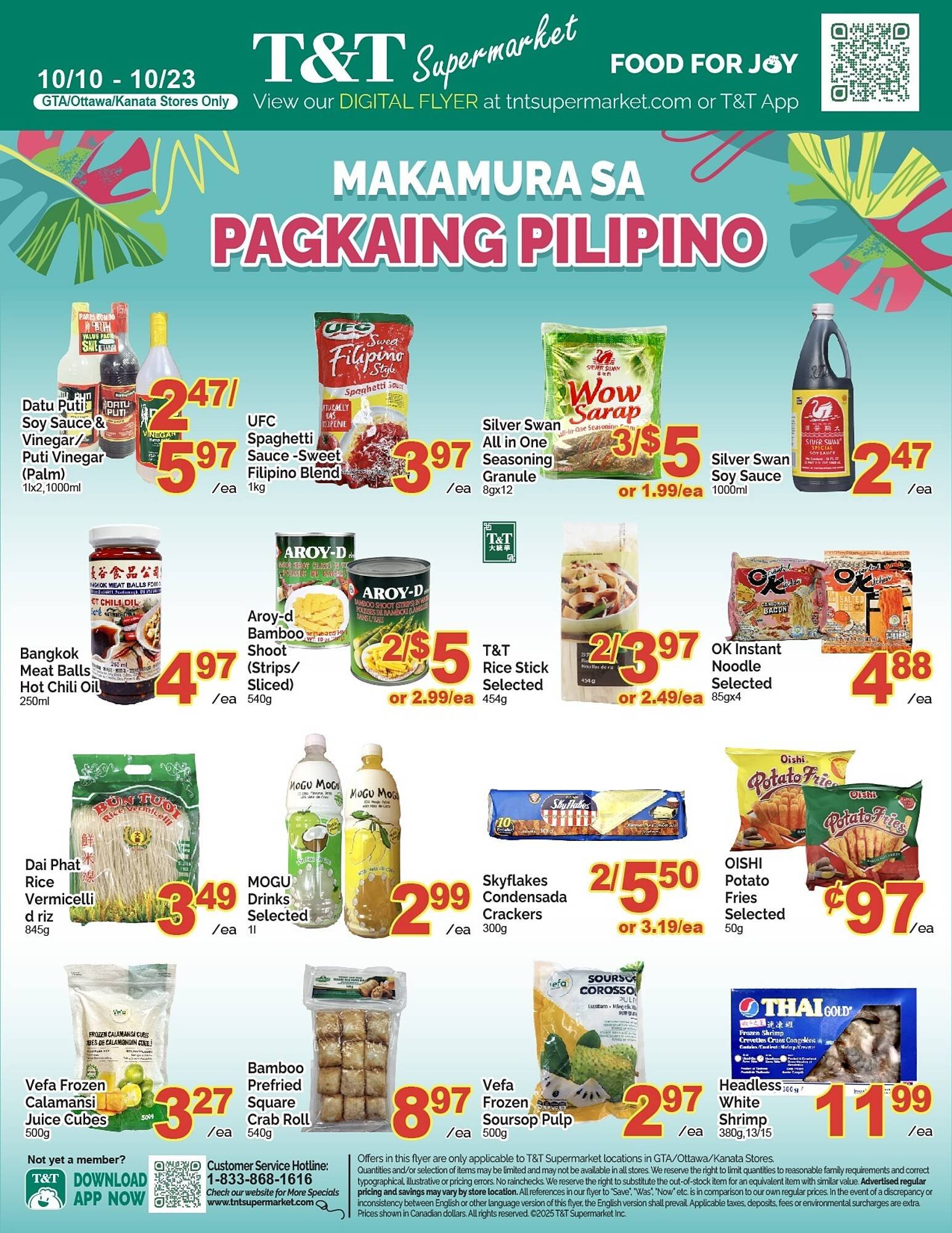 T&T Supermarket flyer