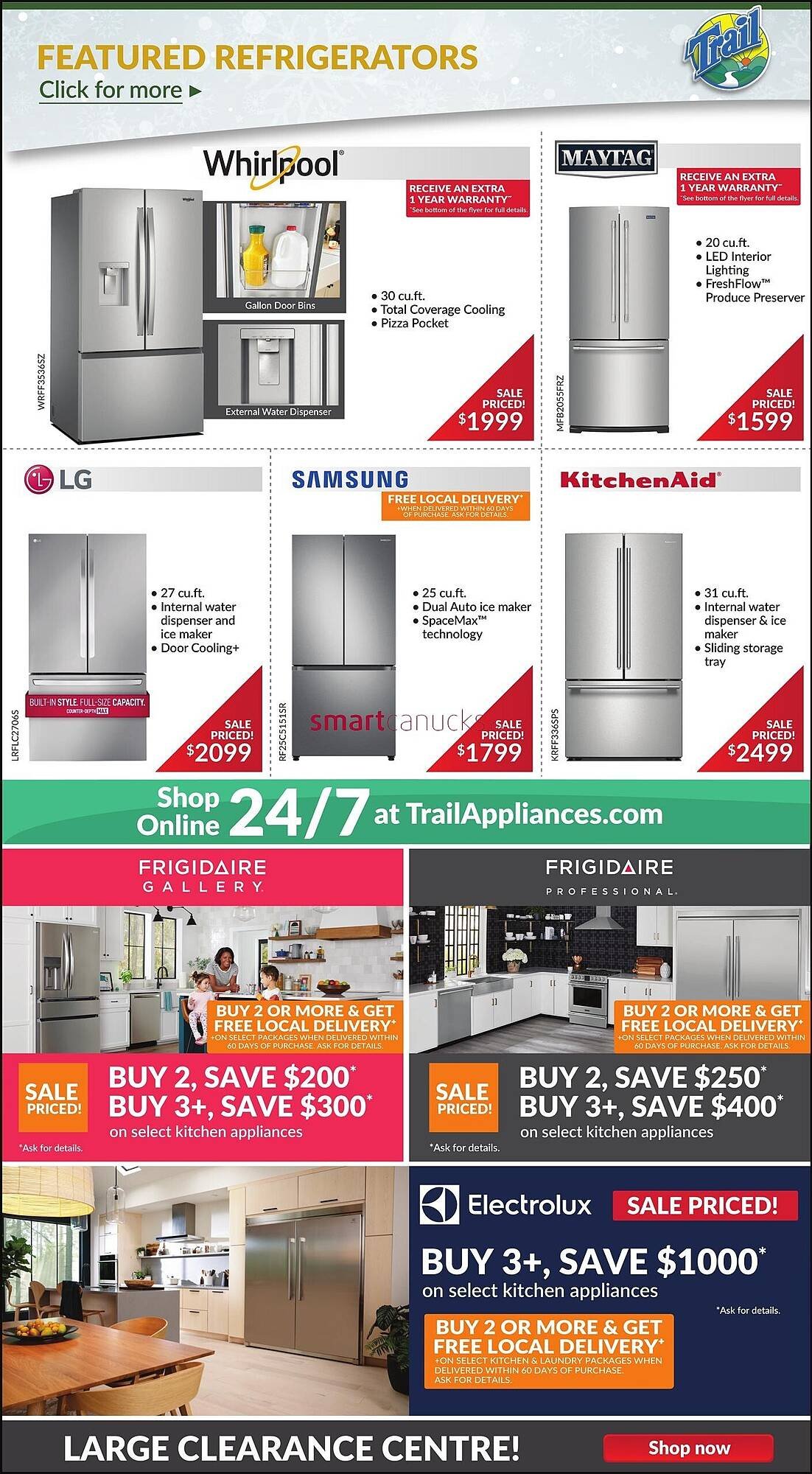 Trail Appliances flyer (2025-12-11 - 2025-12-17) | 2
