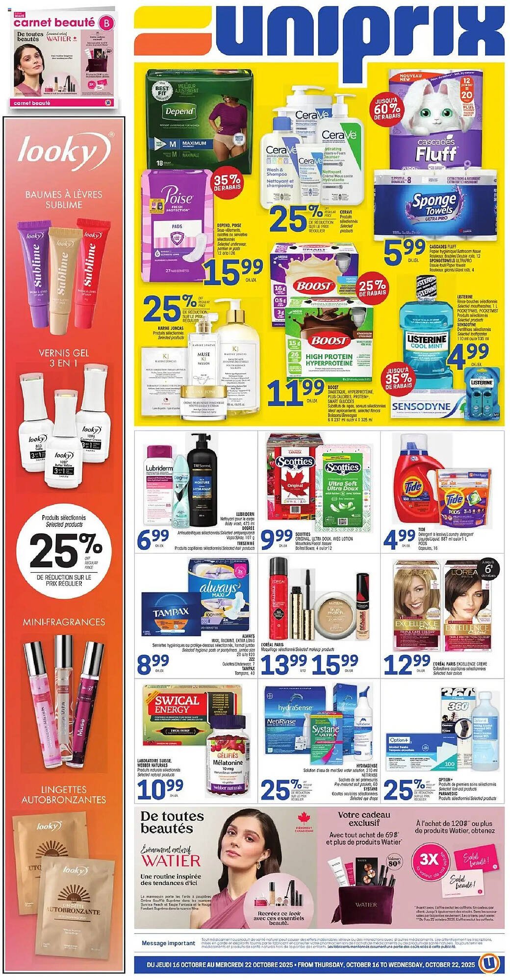 Uniprix flyer (2025-10-16 - 2025-10-22) | 1