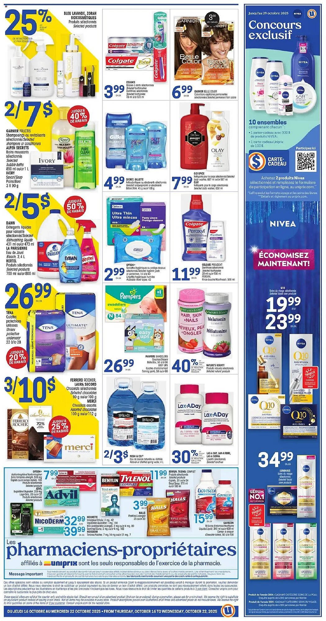 Uniprix flyer
