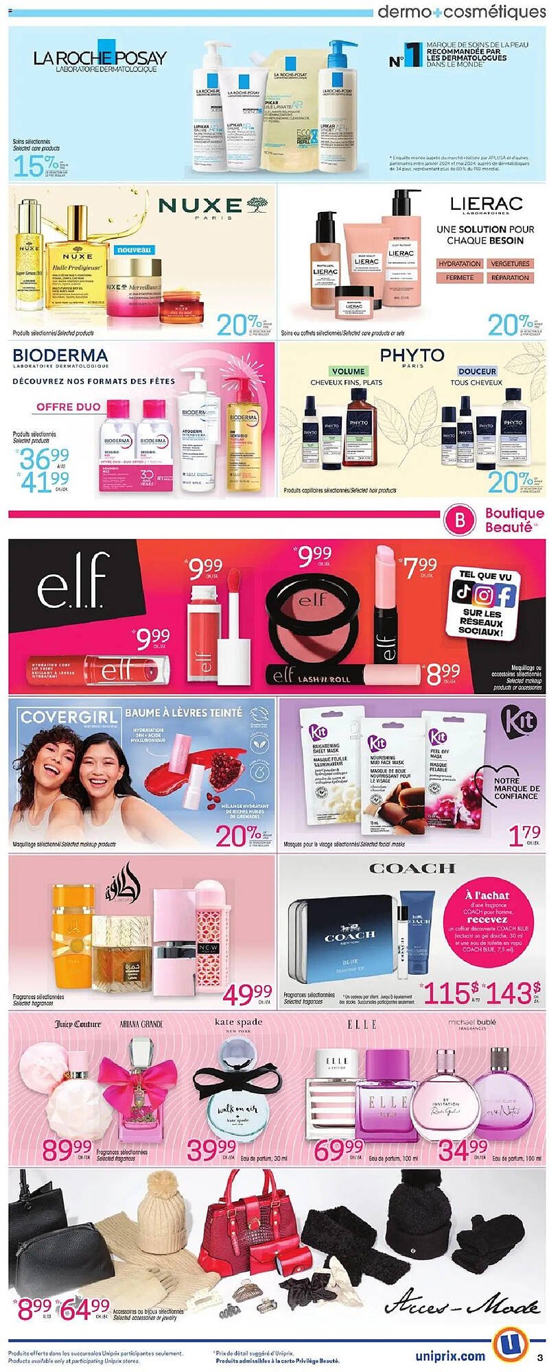 Uniprix flyer