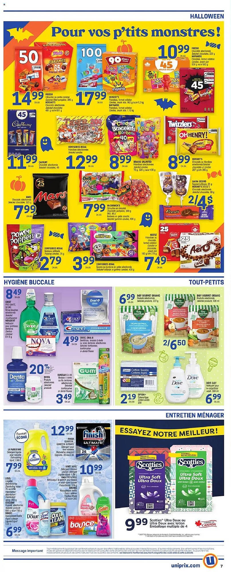 Uniprix flyer