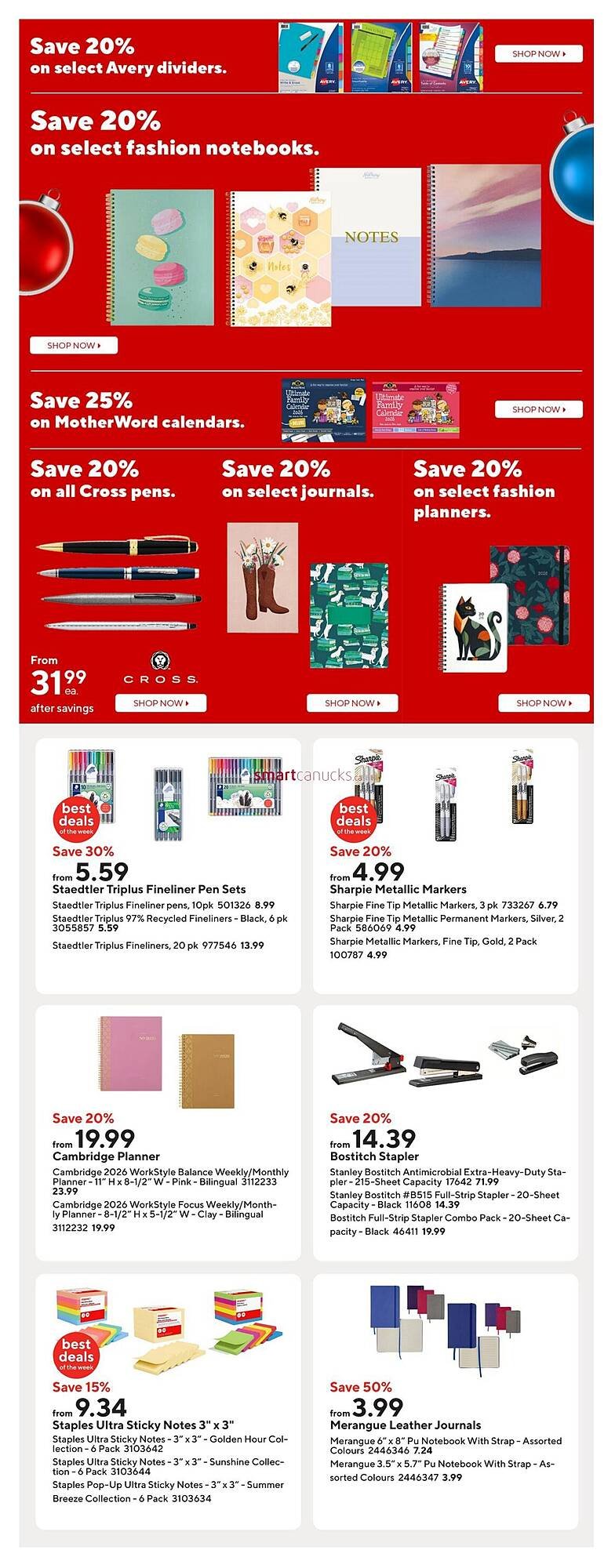 Staples flyer (2025-12-12 - 2025-12-18) | 18