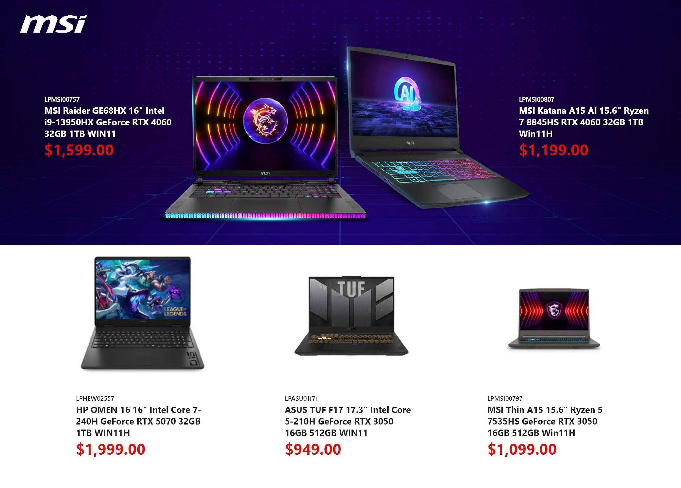 Canada Computers flyer