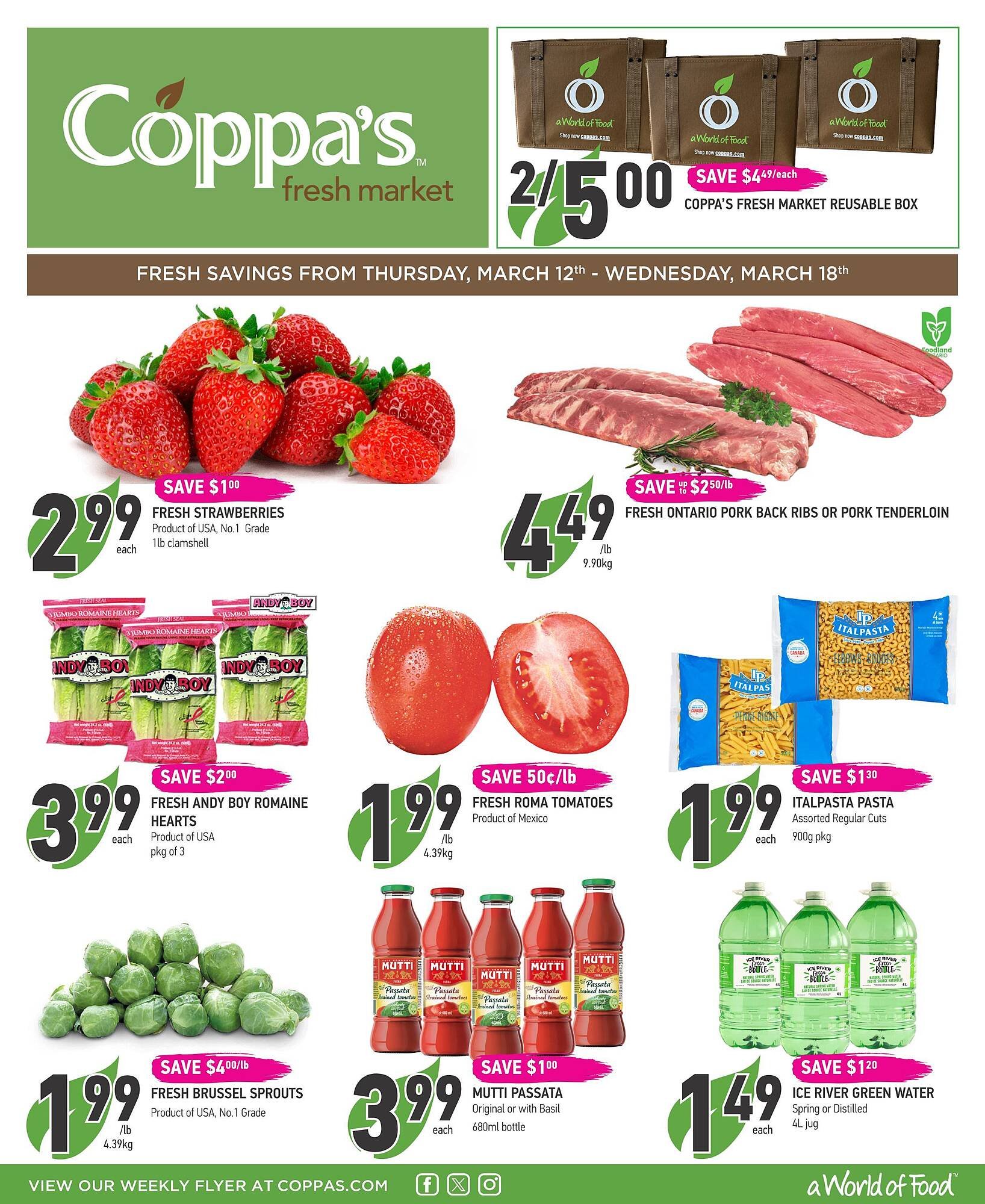 Coppa's Fresh Market flyer (2026-03-12 - 2026-03-18) | 1
