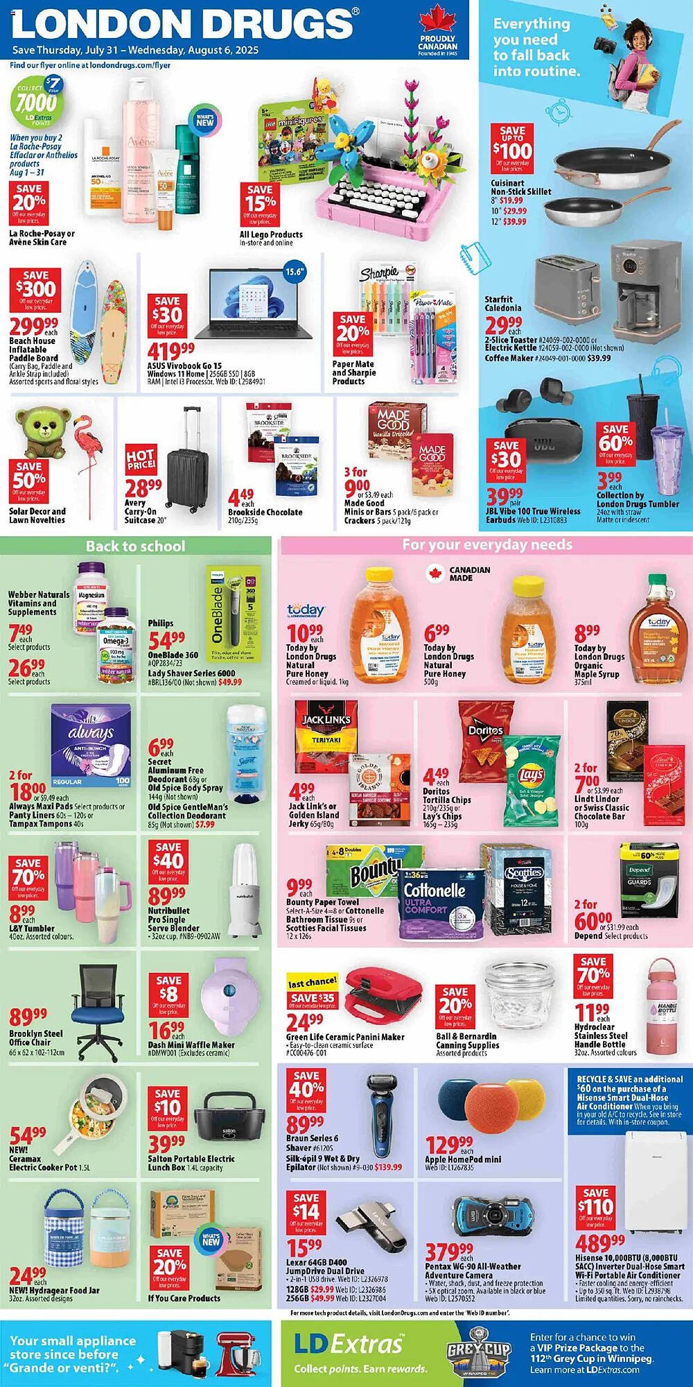 London Drugs flyer (2025-07-31 - 2025-08-07) | 1