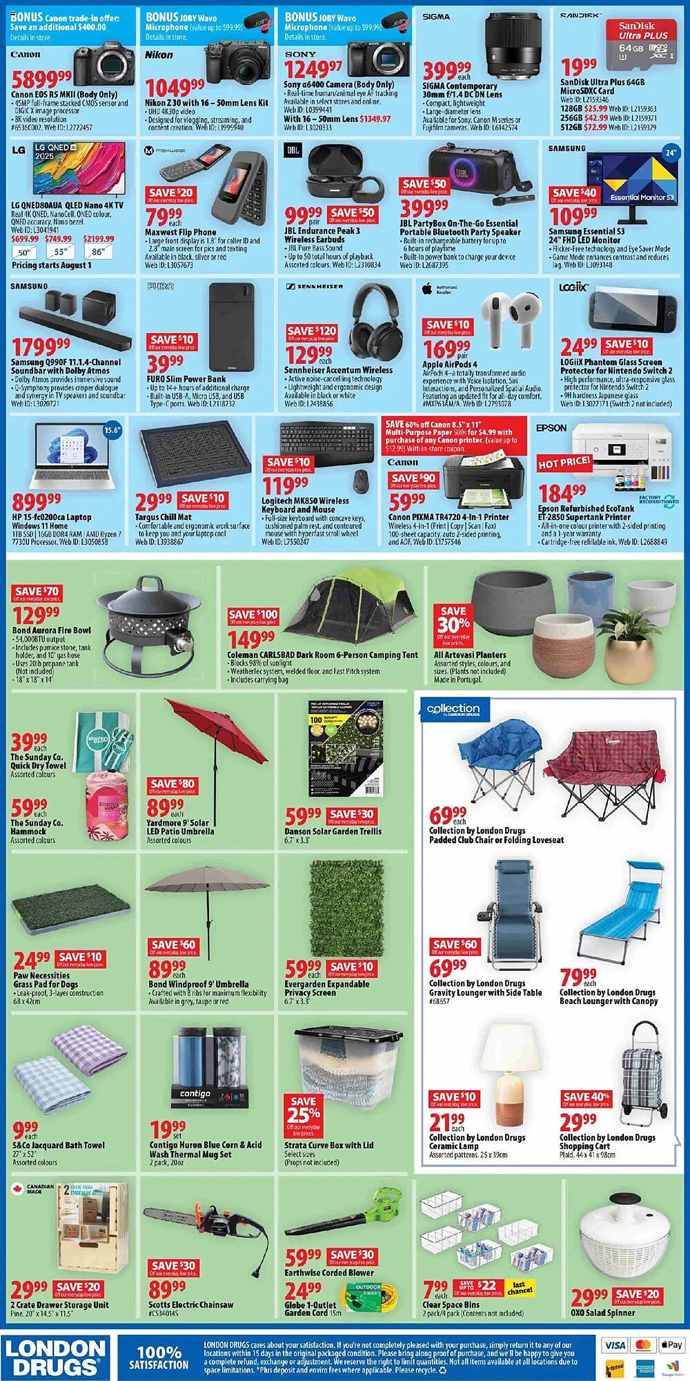 London Drugs flyer