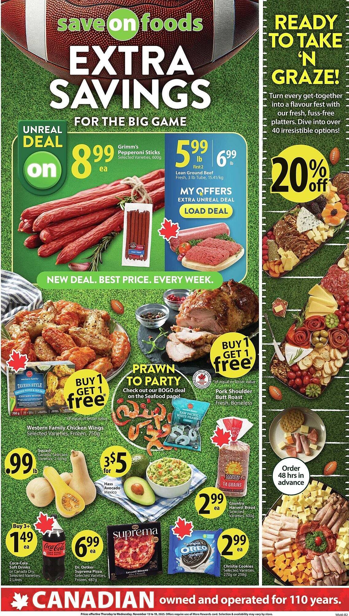 Save on Foods flyer (2025-11-13 - 2025-11-20) | 2