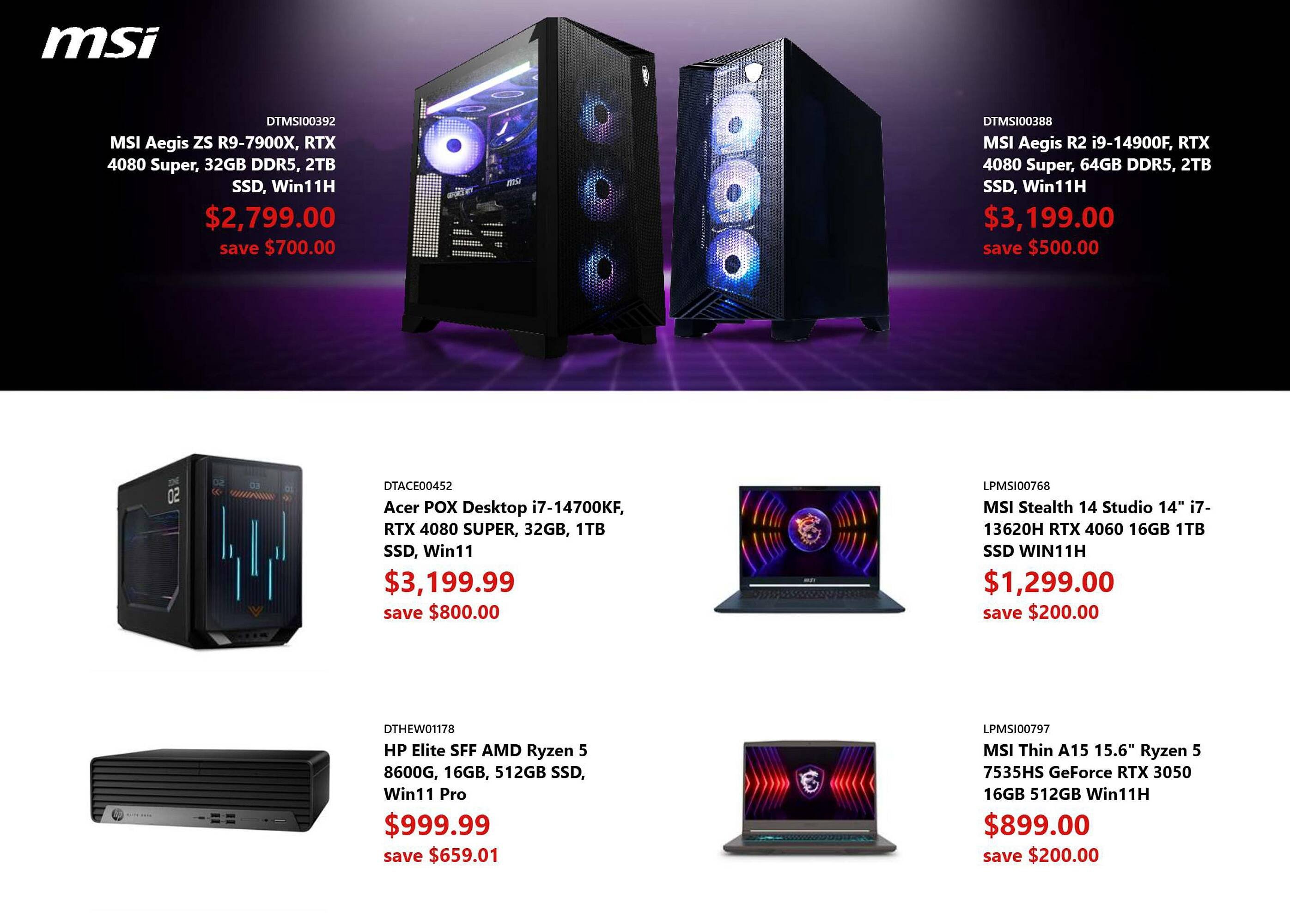 Canada Computers flyer