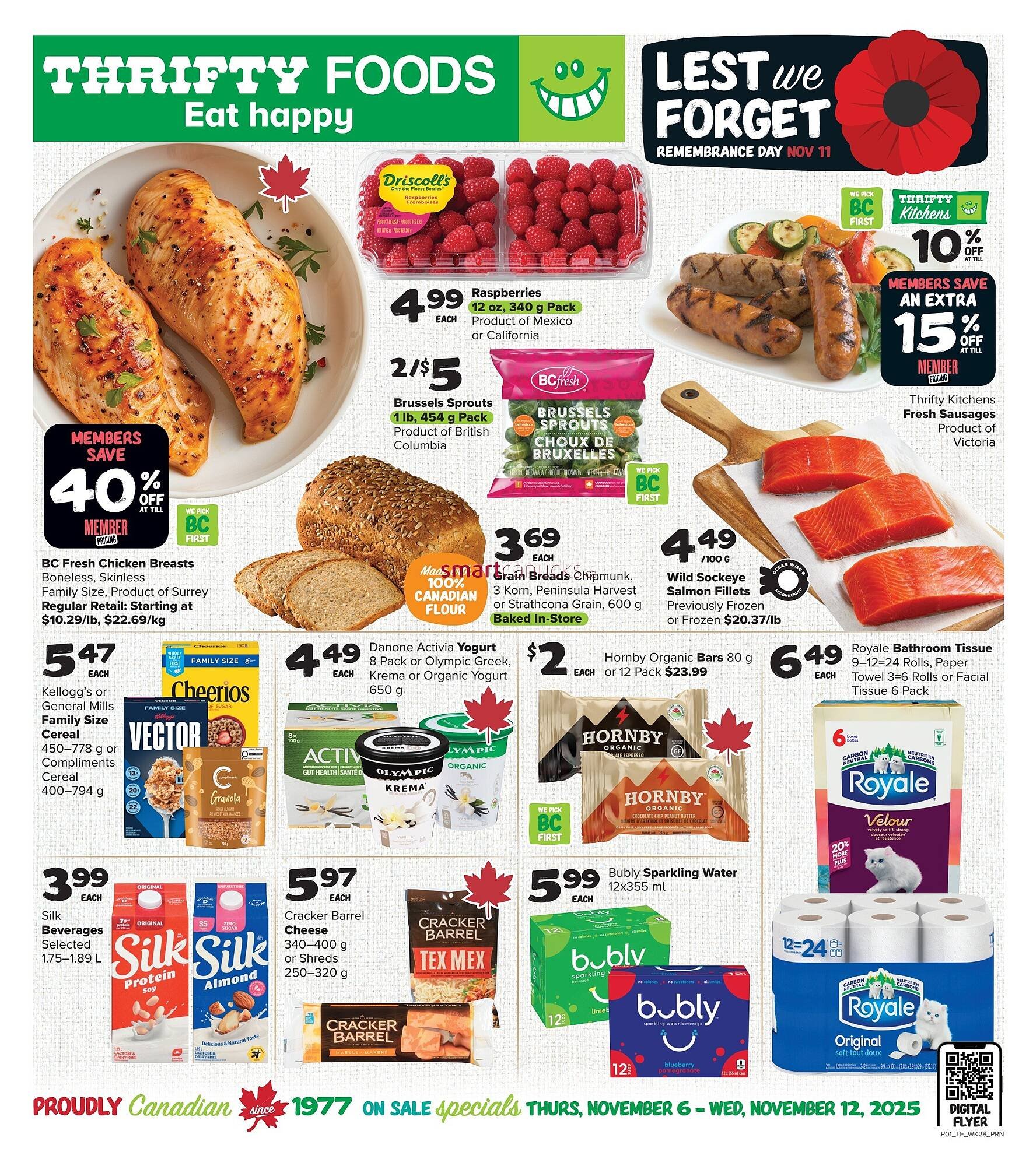 Thrifty Foods flyer (2025-11-06 - 2025-11-12) | 1