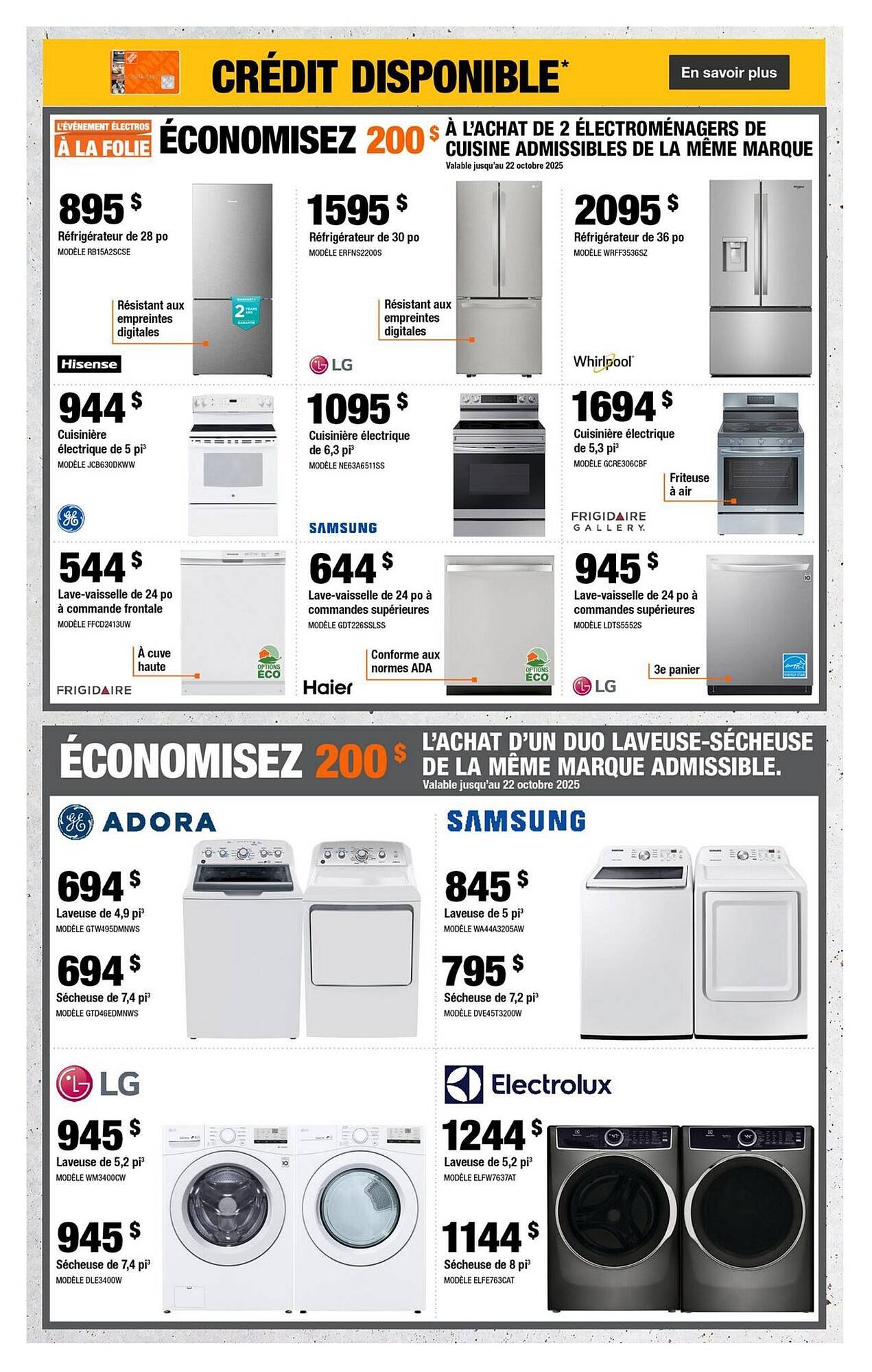 Home Depot flyer