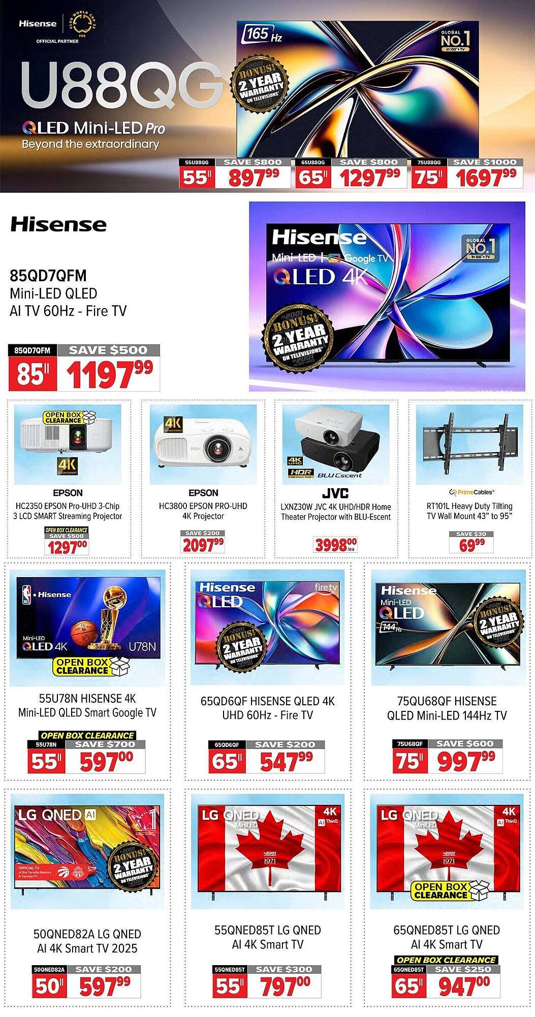 2001 Audio Video flyer (2025-11-07 - 2025-11-14) | 2