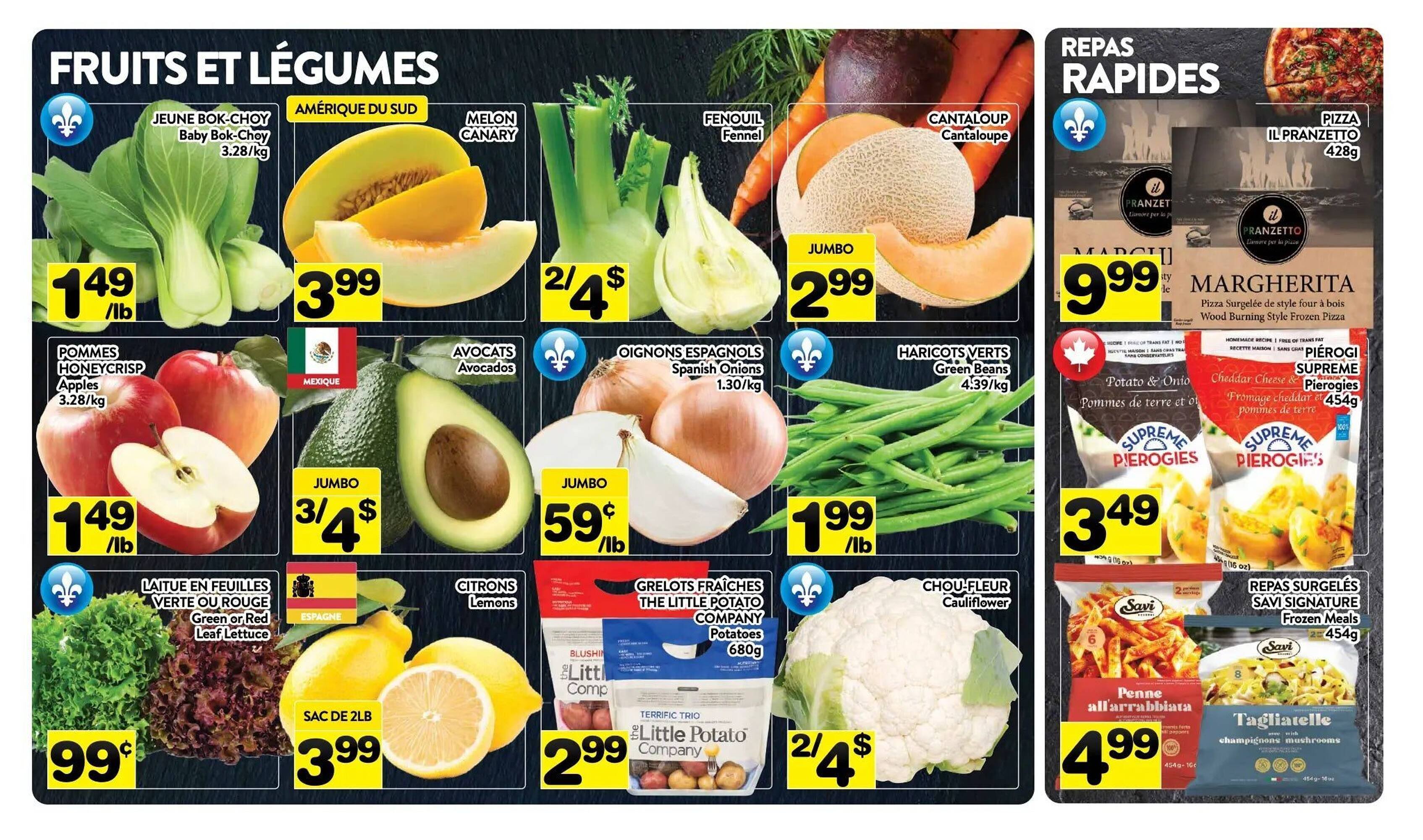 Supermarché PA flyer