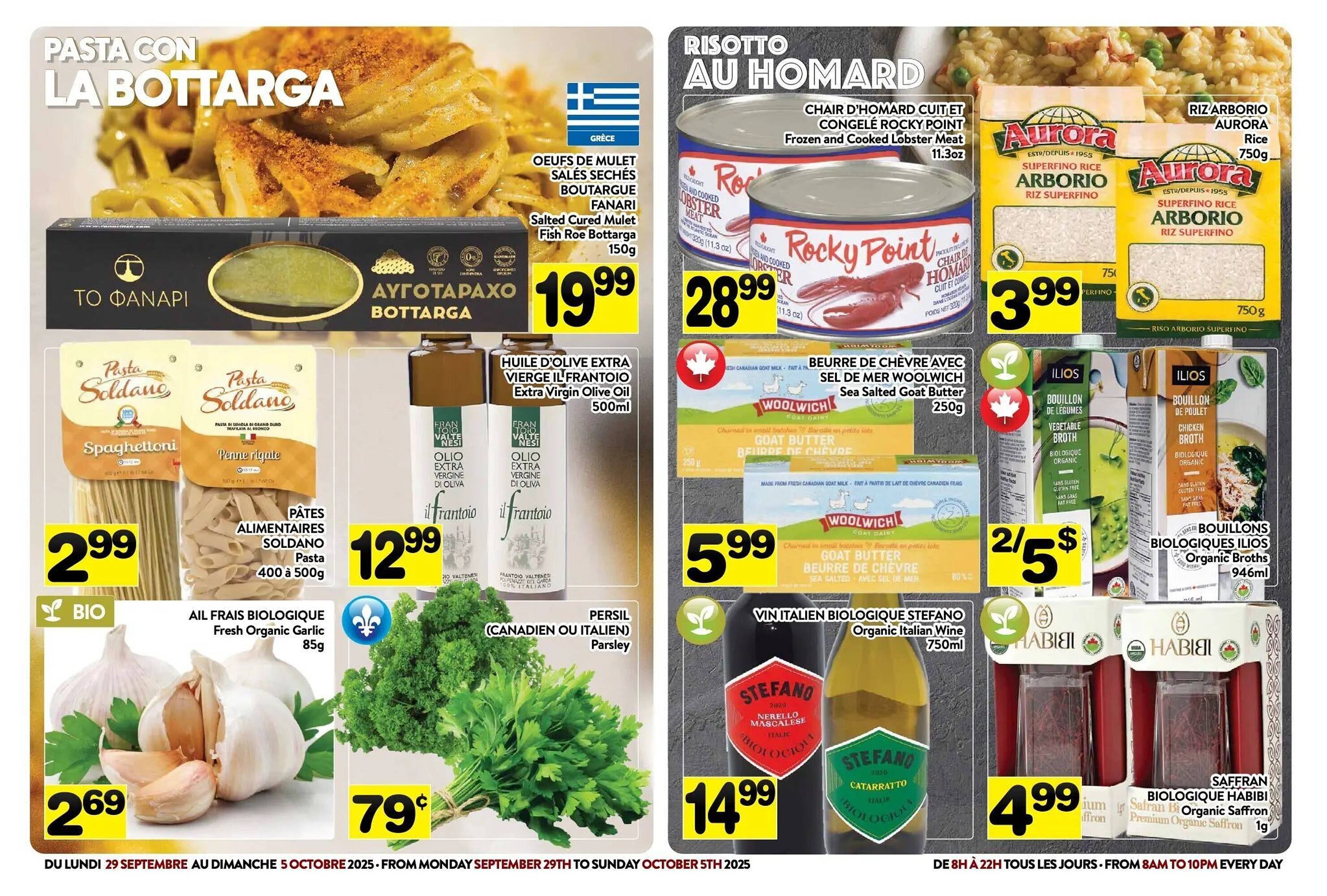 Supermarché PA flyer
