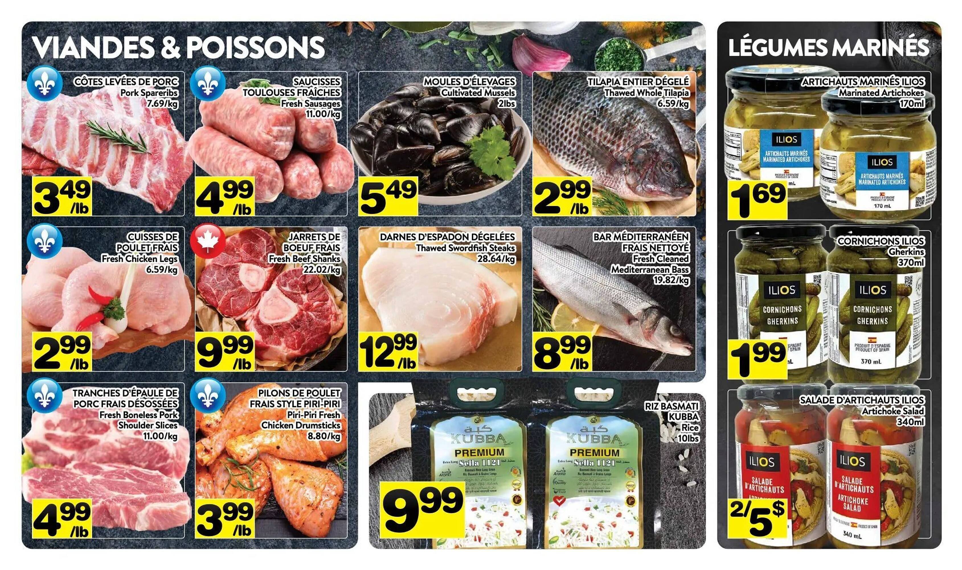 Supermarché PA flyer