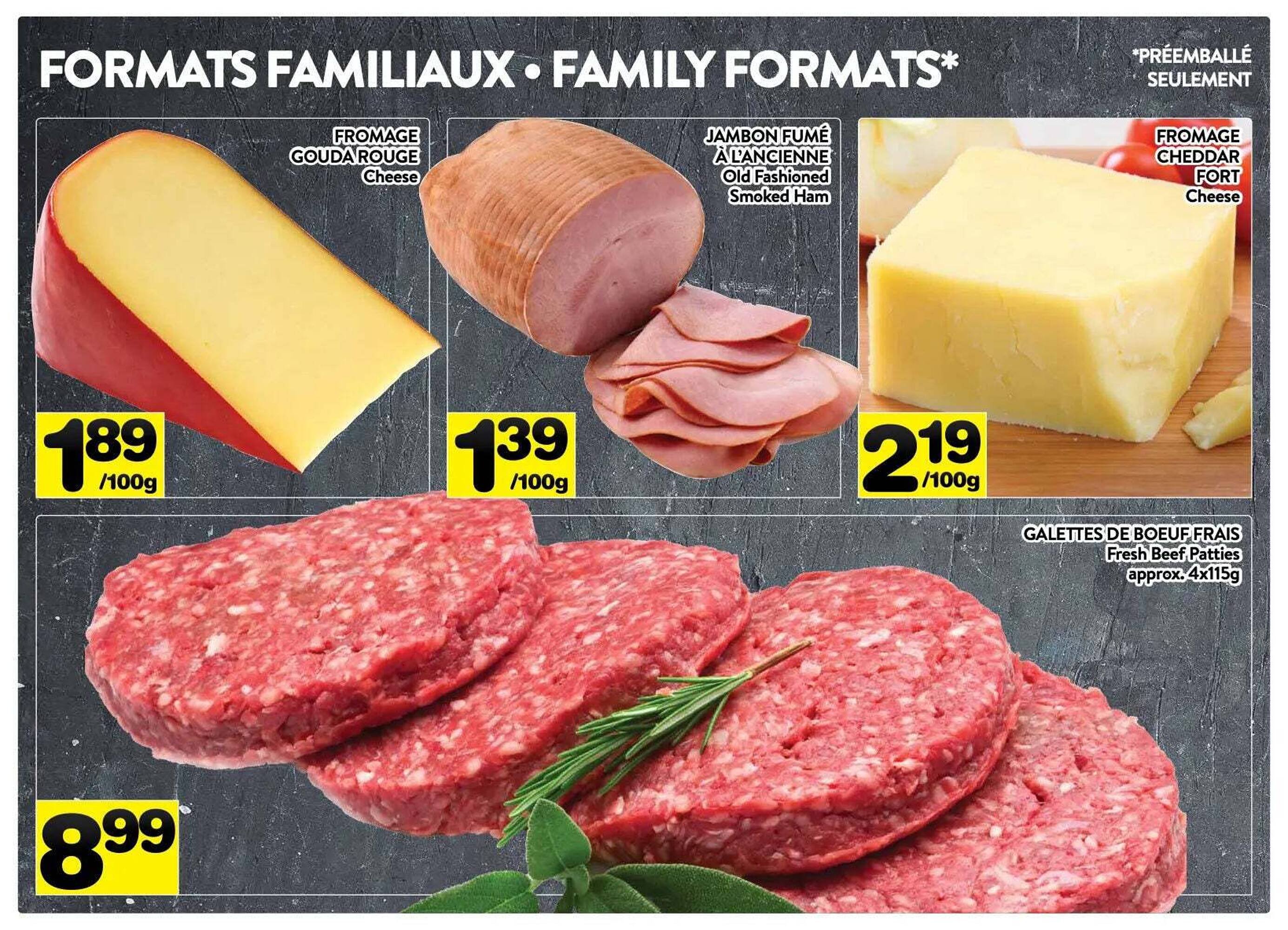 Supermarché PA flyer