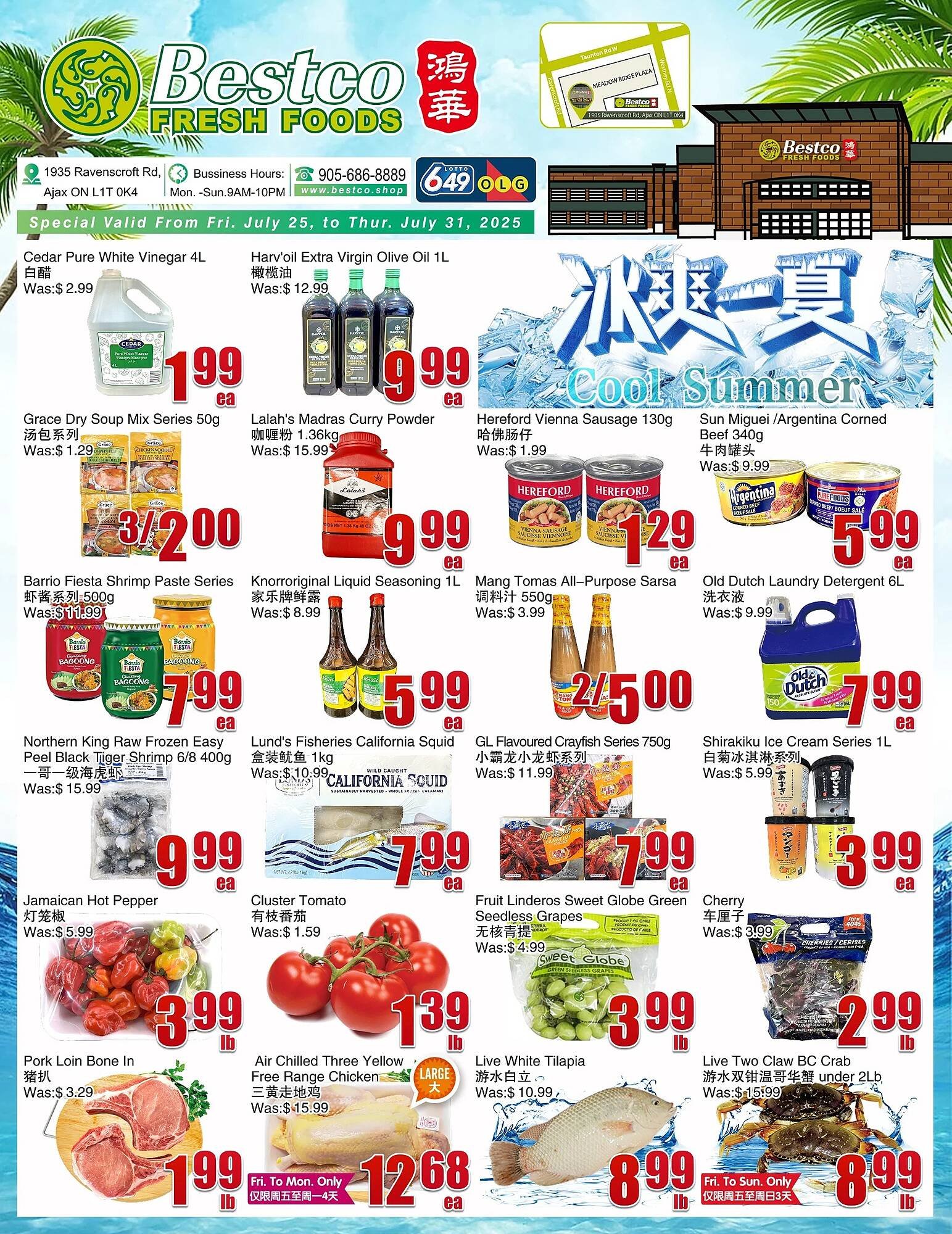 Bestco Food Mart flyer (2025-07-24 - 2025-07-30) | 1