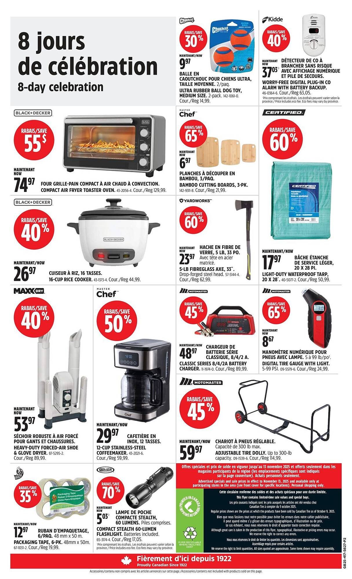 Canadian Tire flyer
