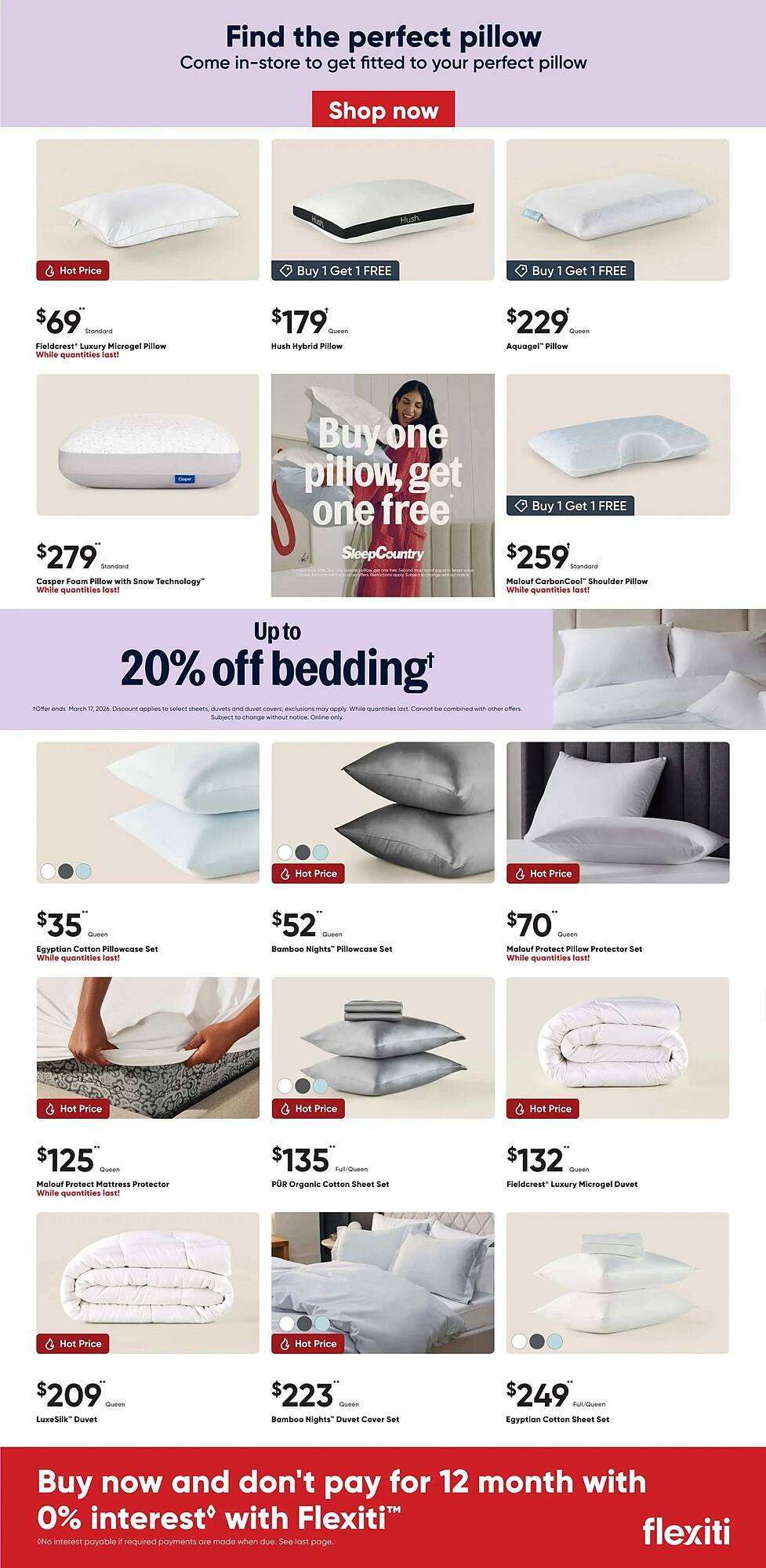 Sleep Country flyer (2026-03-11 - 2026-03-17) | 2