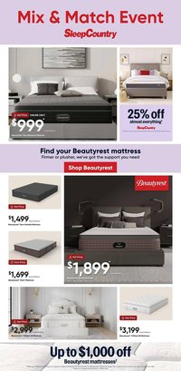 Sleep Country flyer (2026-03-11 - 2026-03-17)