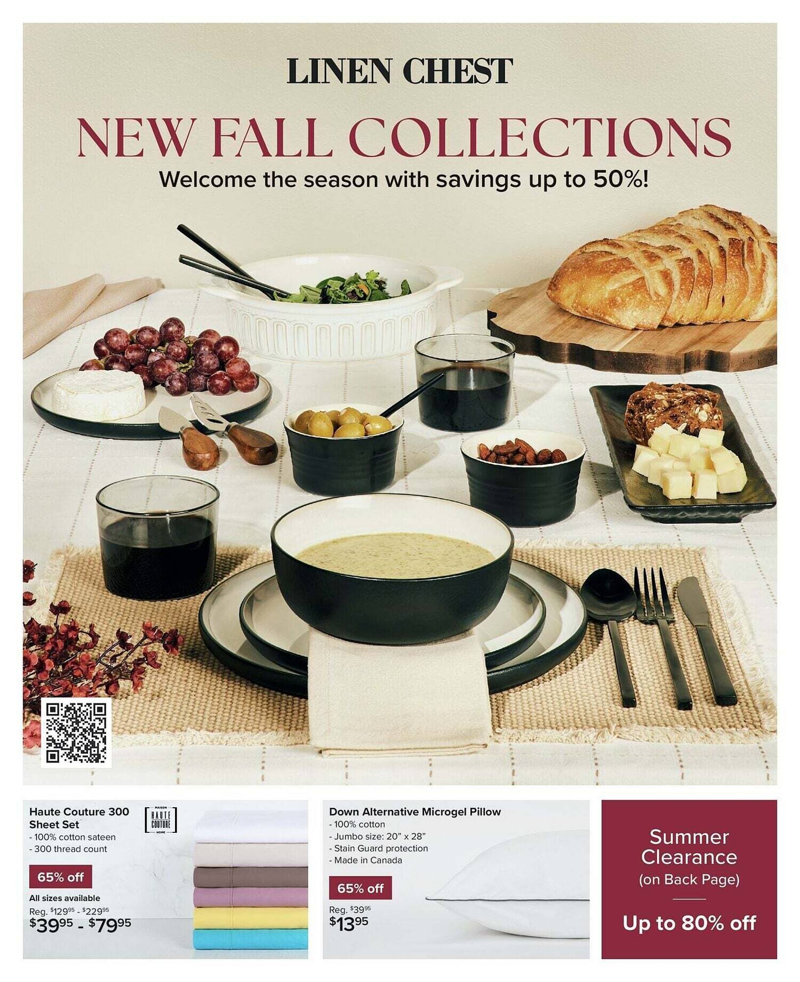 Linen Chest flyer (2025-08-28 - 2025-09-04) | 1