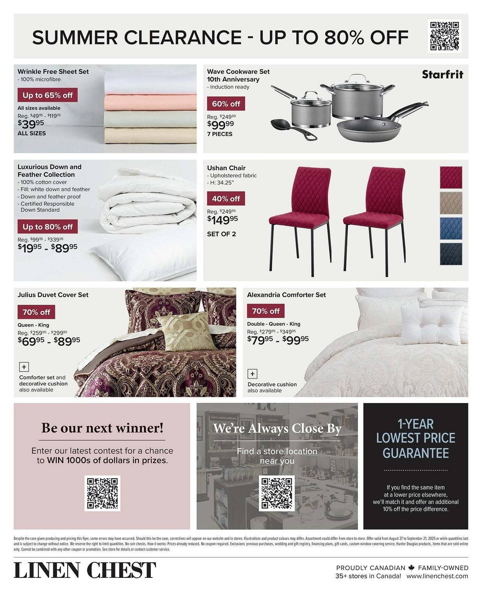 Linen Chest flyer