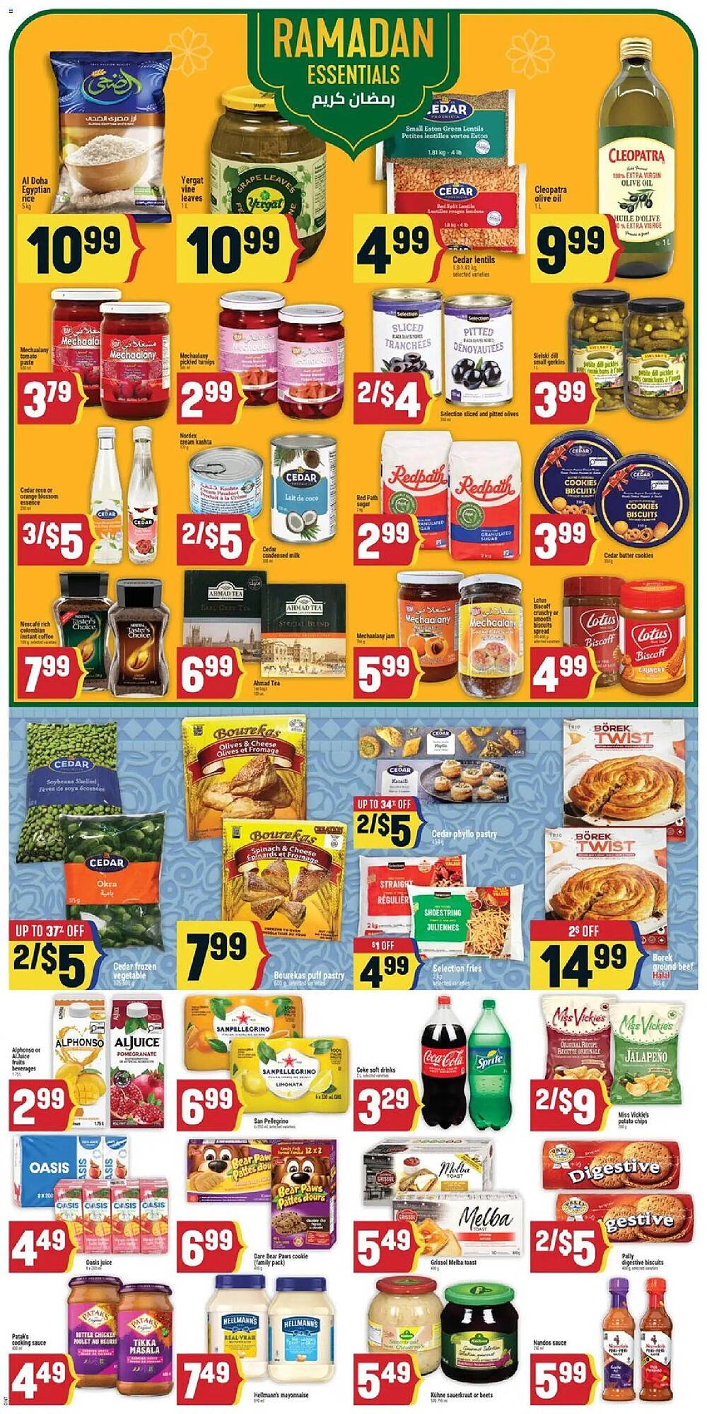 Marché Adonis flyer