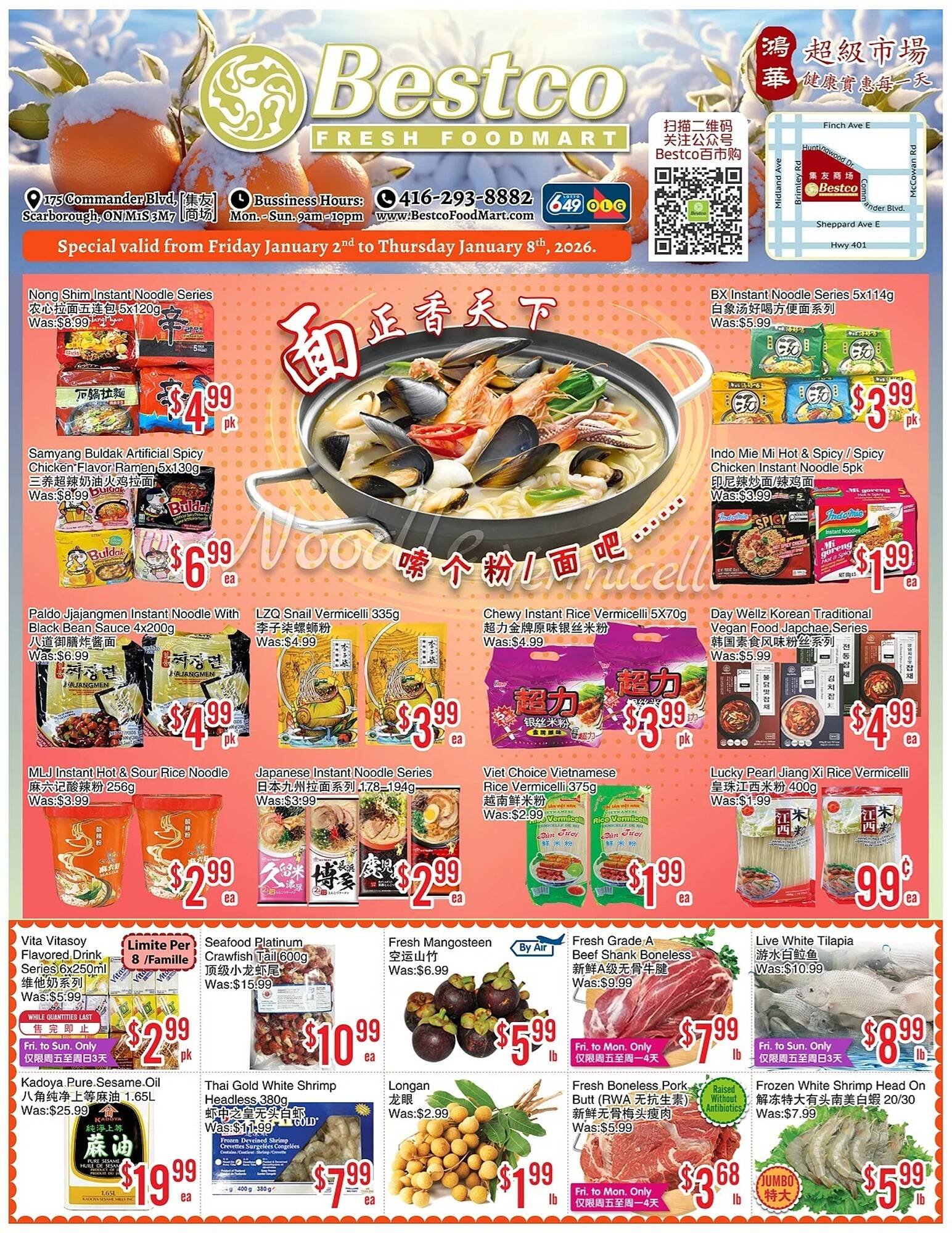 Bestco Food Mart flyer (2026-01-02 - 2026-01-08) | 1