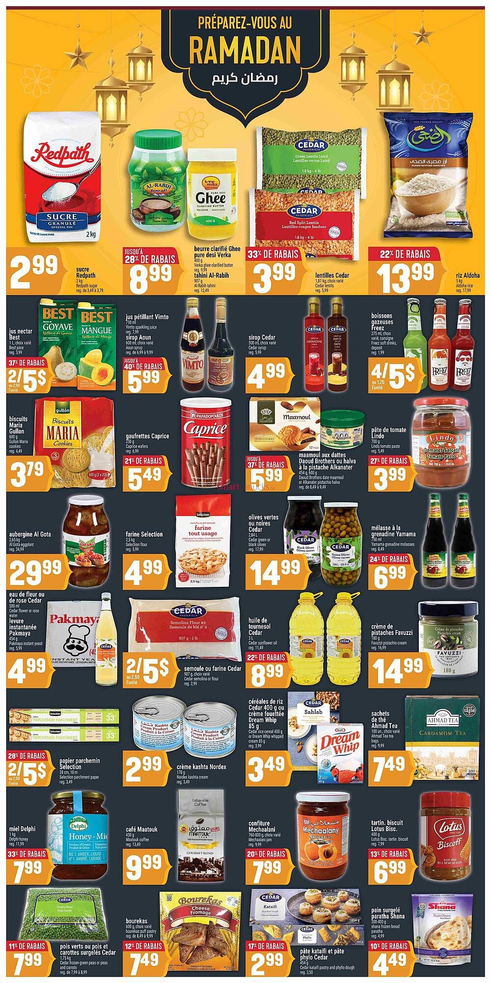 Marché Adonis flyer