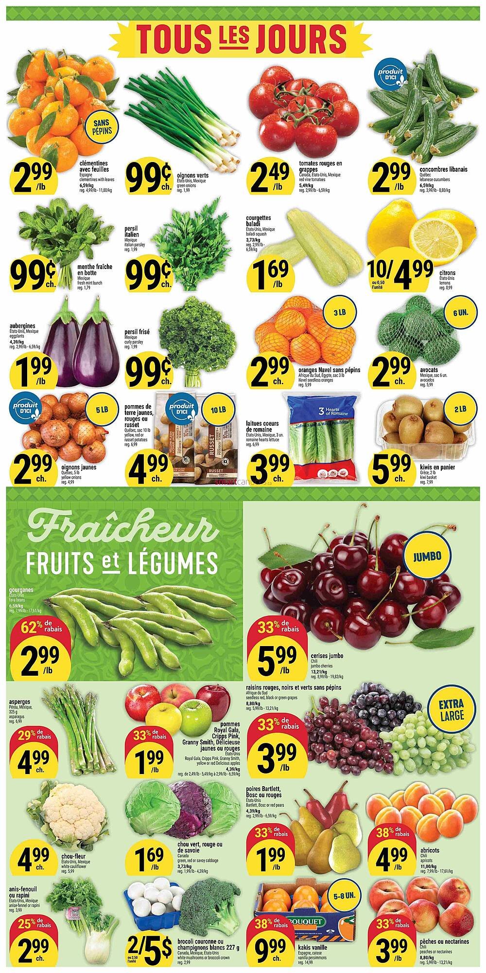 Marché Adonis flyer