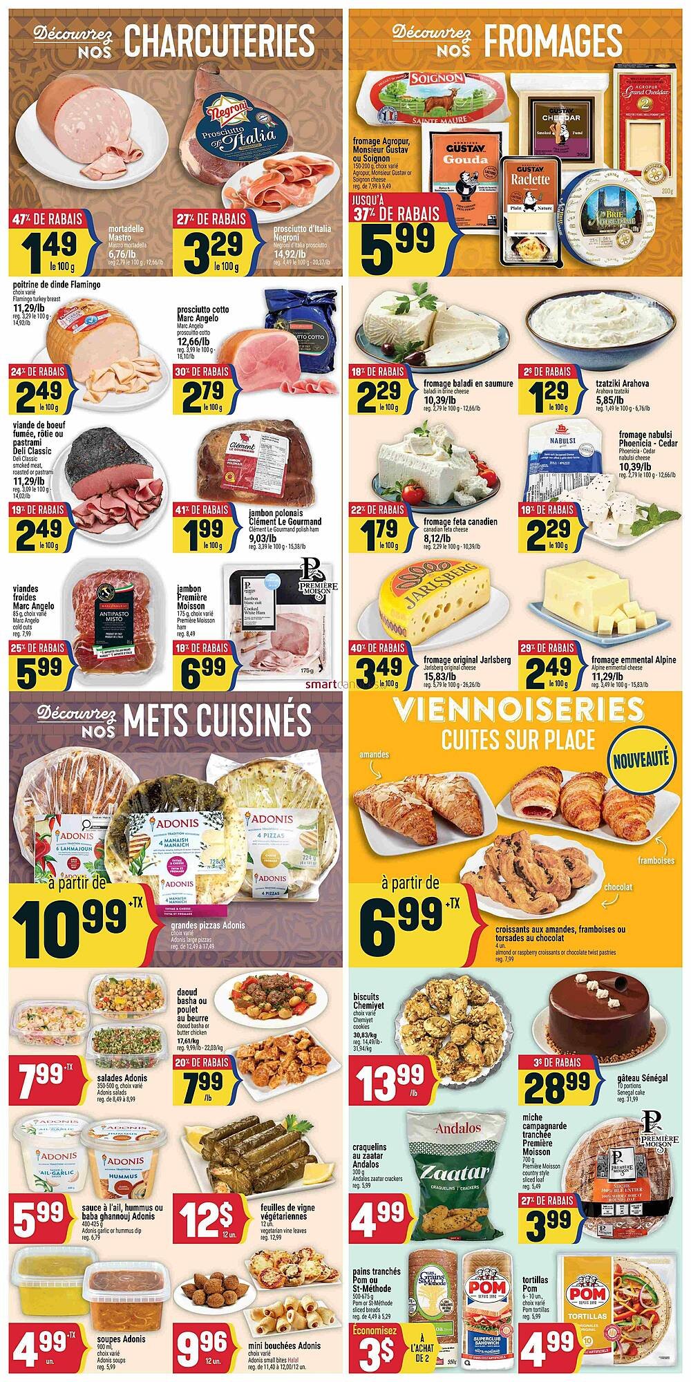 Marché Adonis flyer