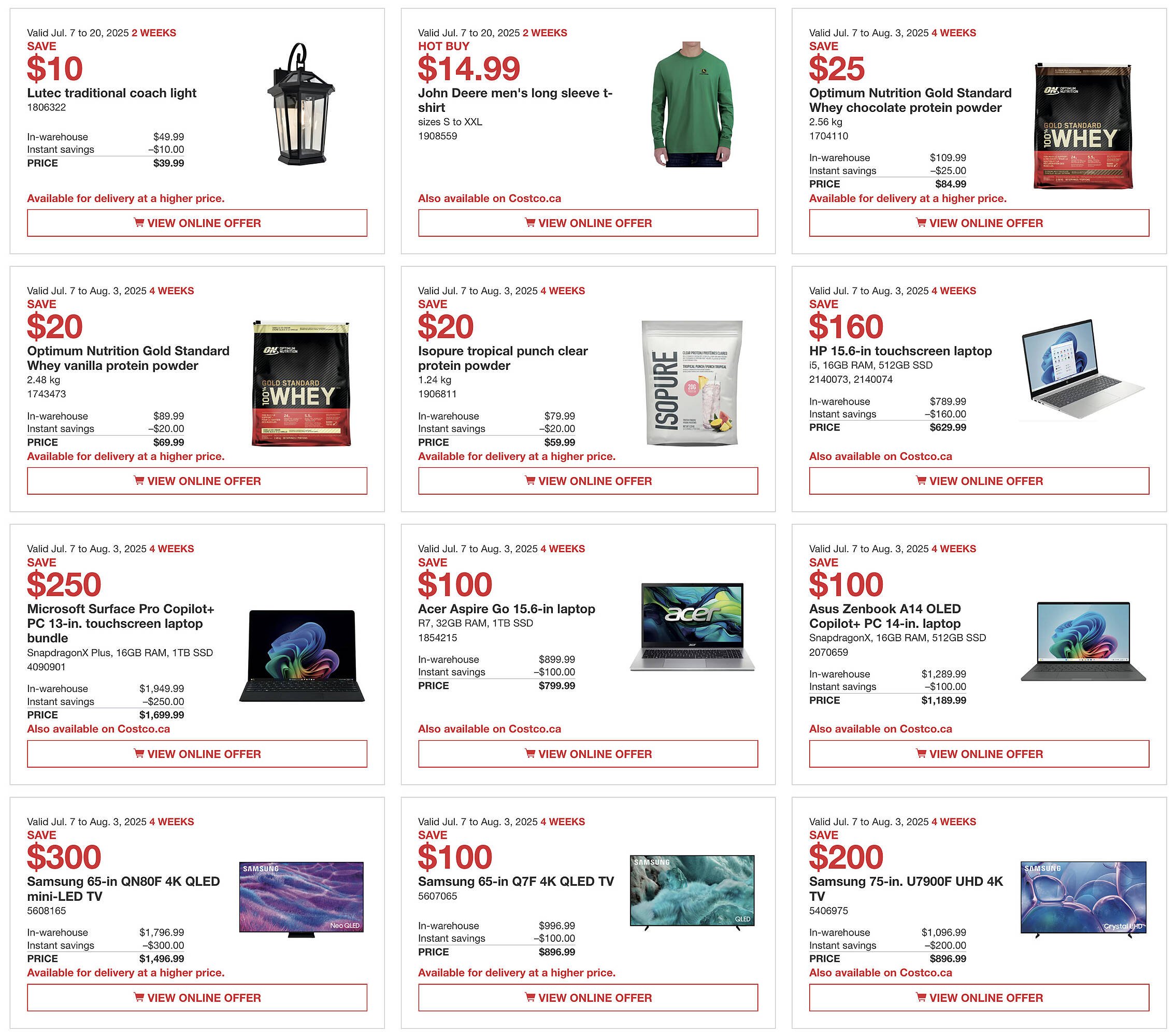 Costco flyer