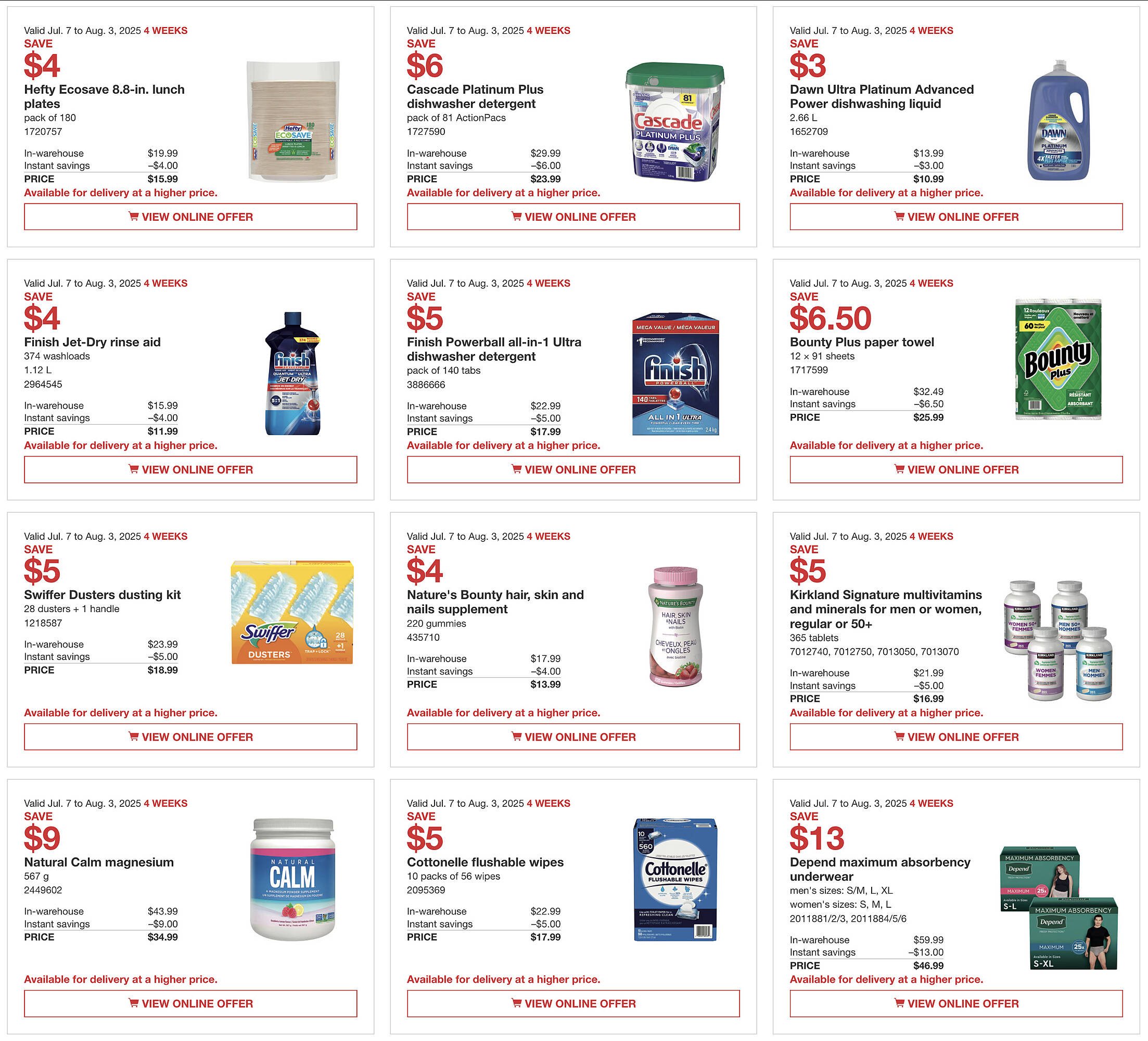 Costco flyer