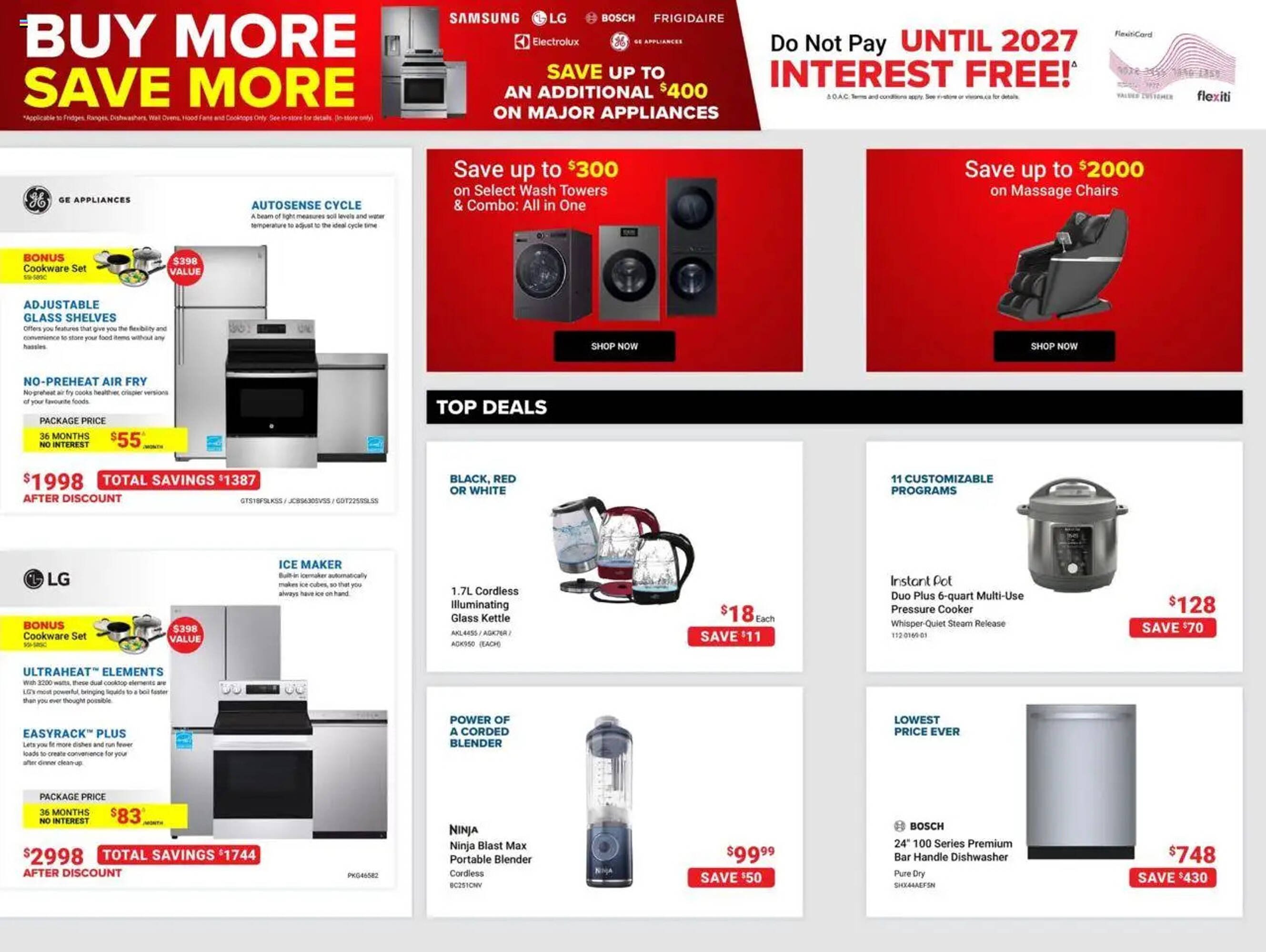 Visions Electronics flyer