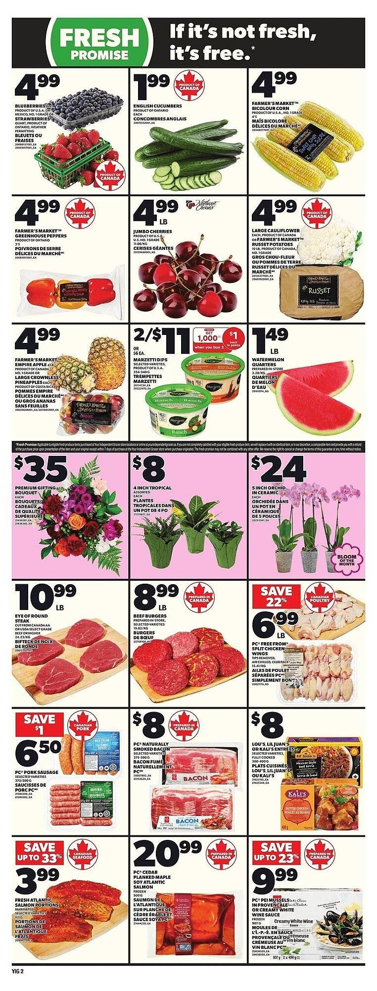 Independent Grocer flyer
