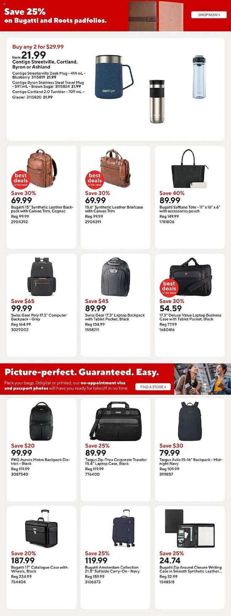 Staples flyer