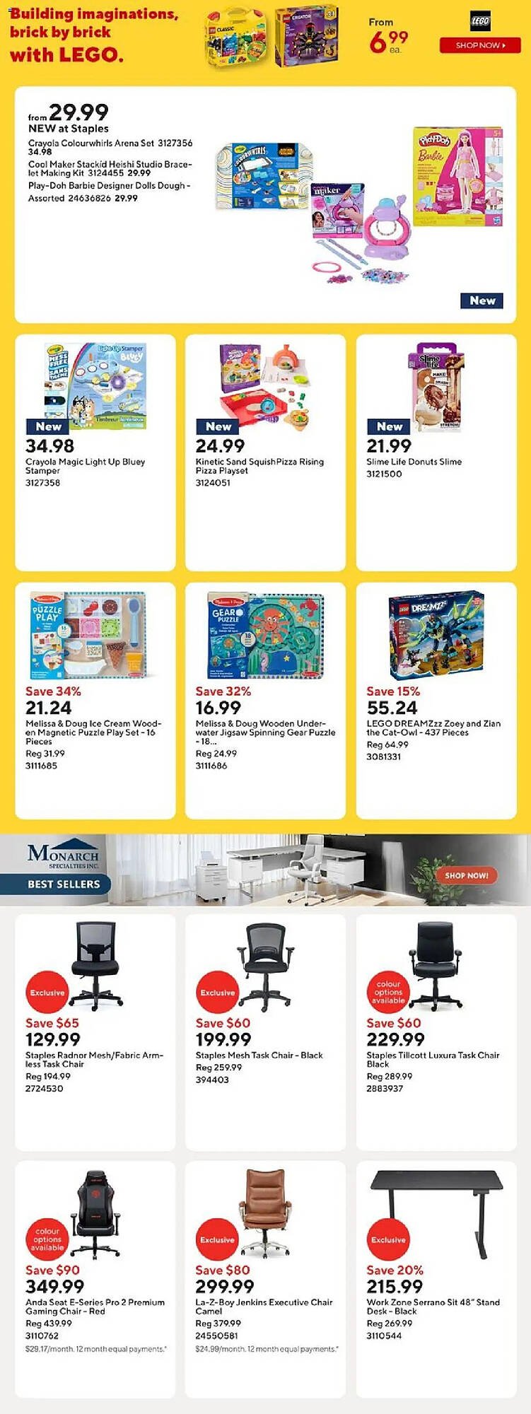 Staples flyer
