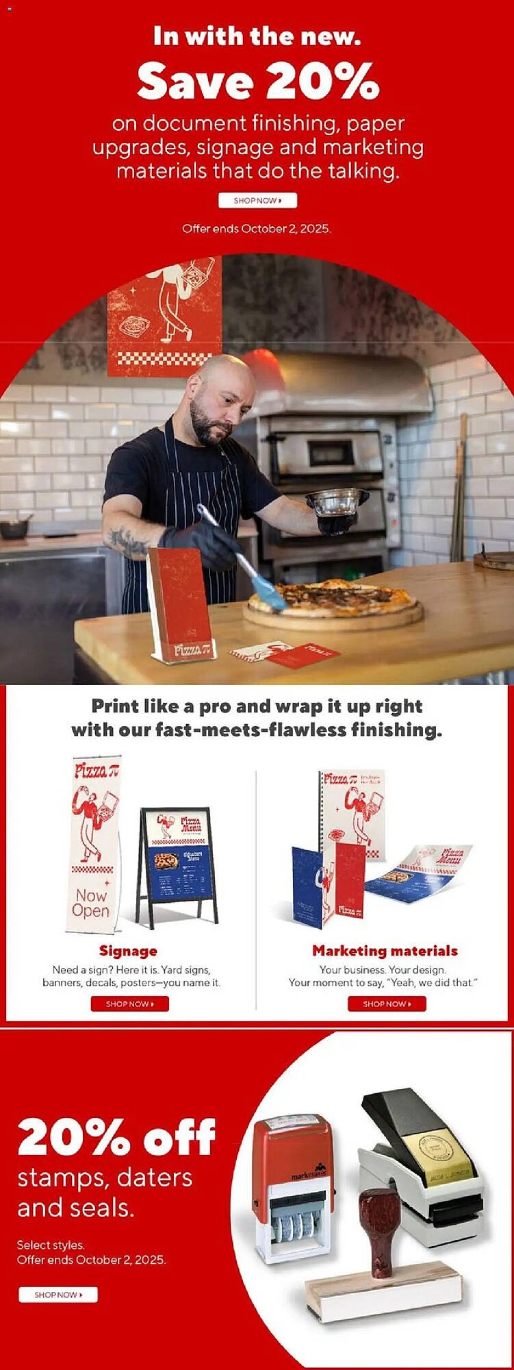 Staples flyer