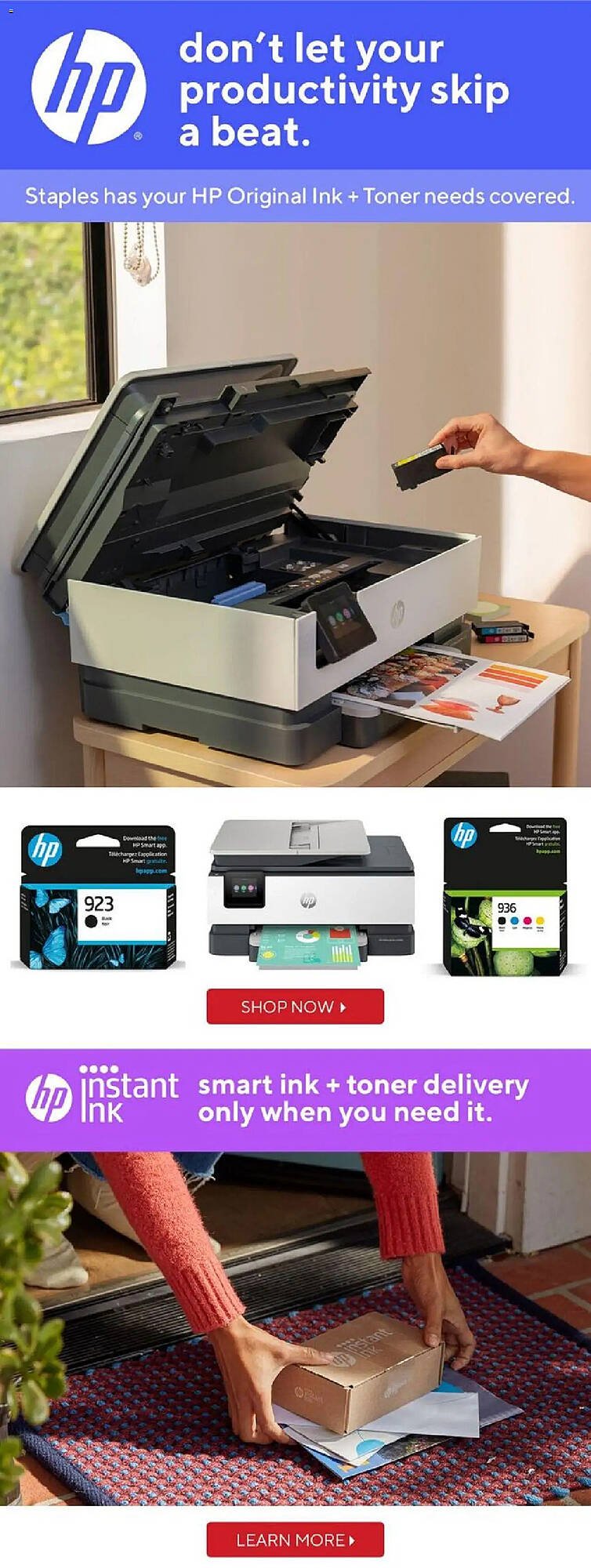 Staples flyer