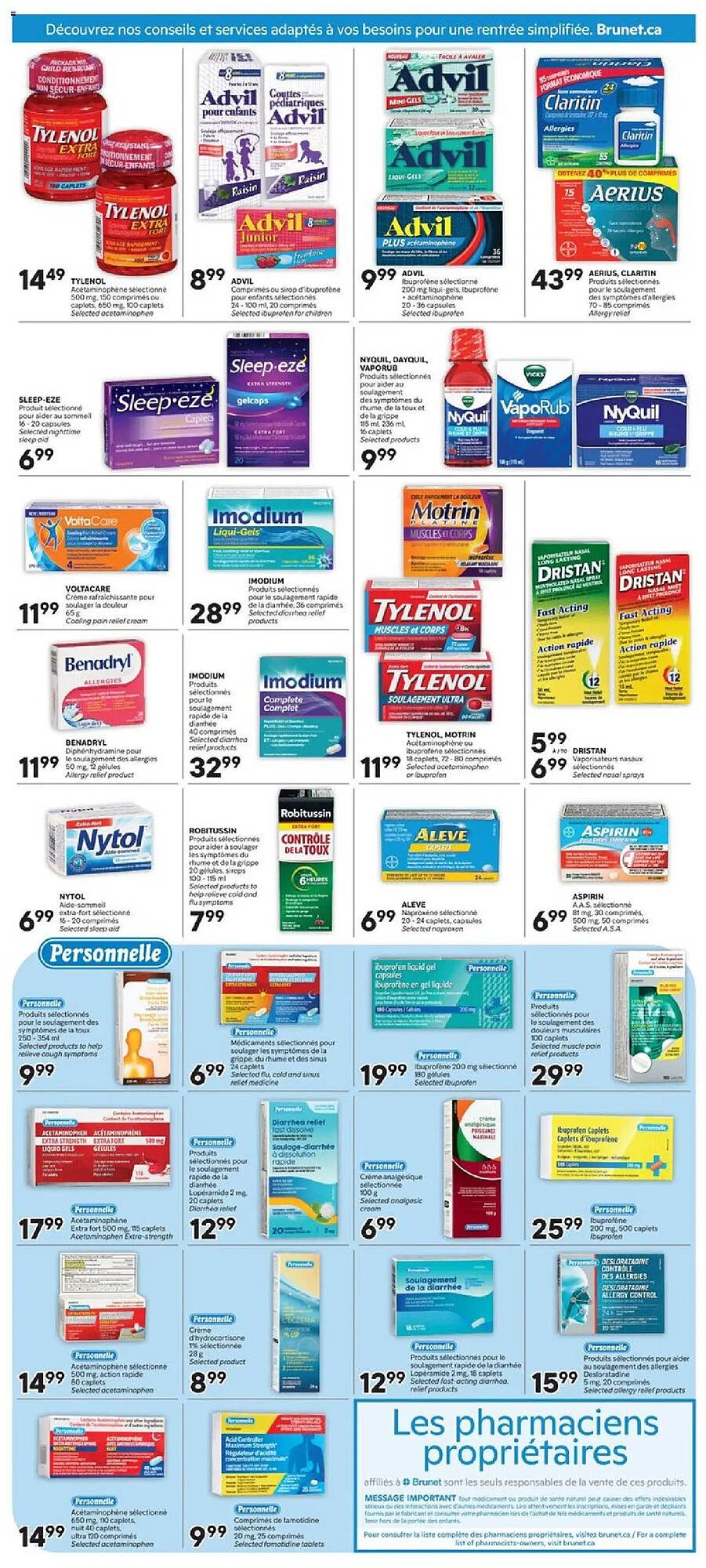 Brunet flyer