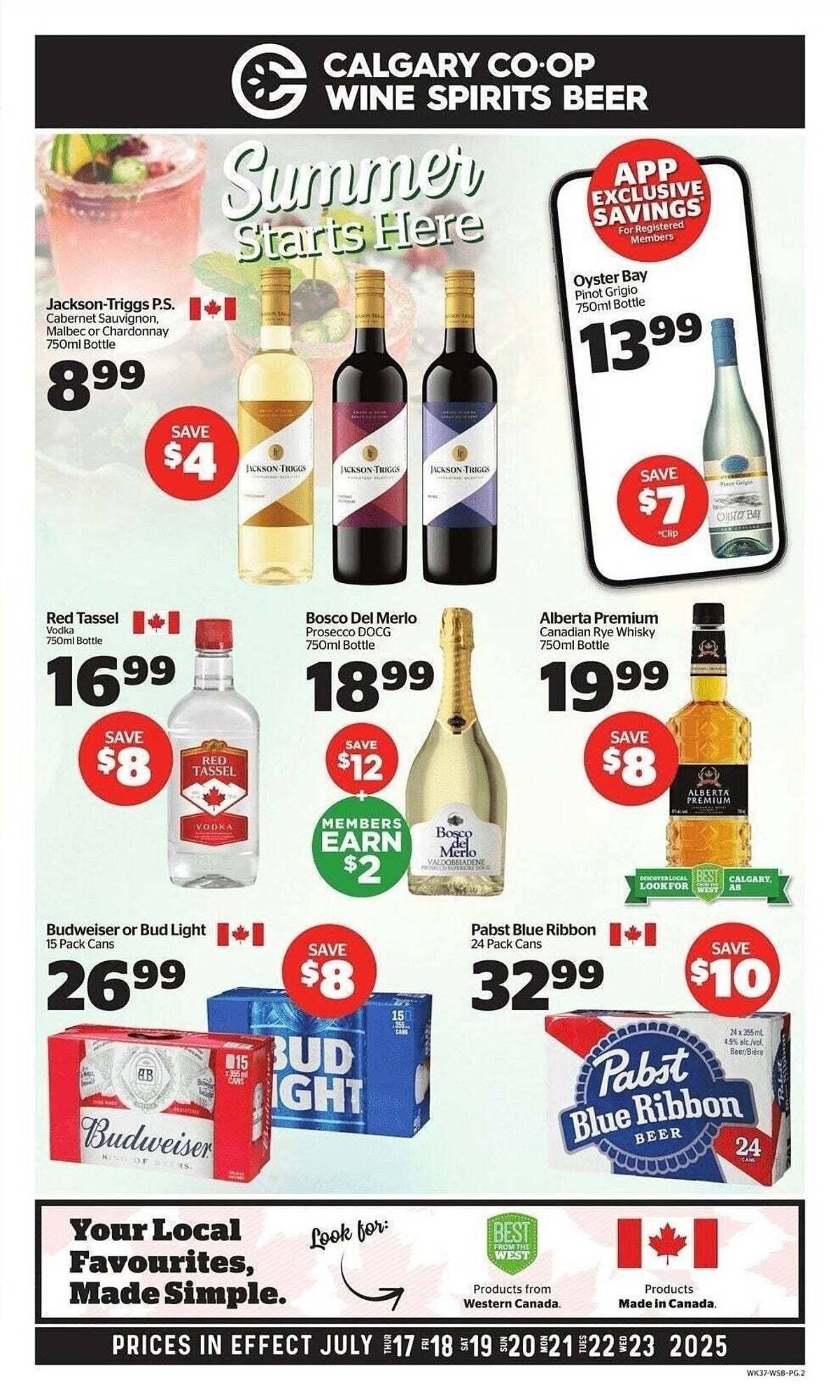 Calgary Co-op flyer (2025-07-17 - 2025-07-31) | 1
