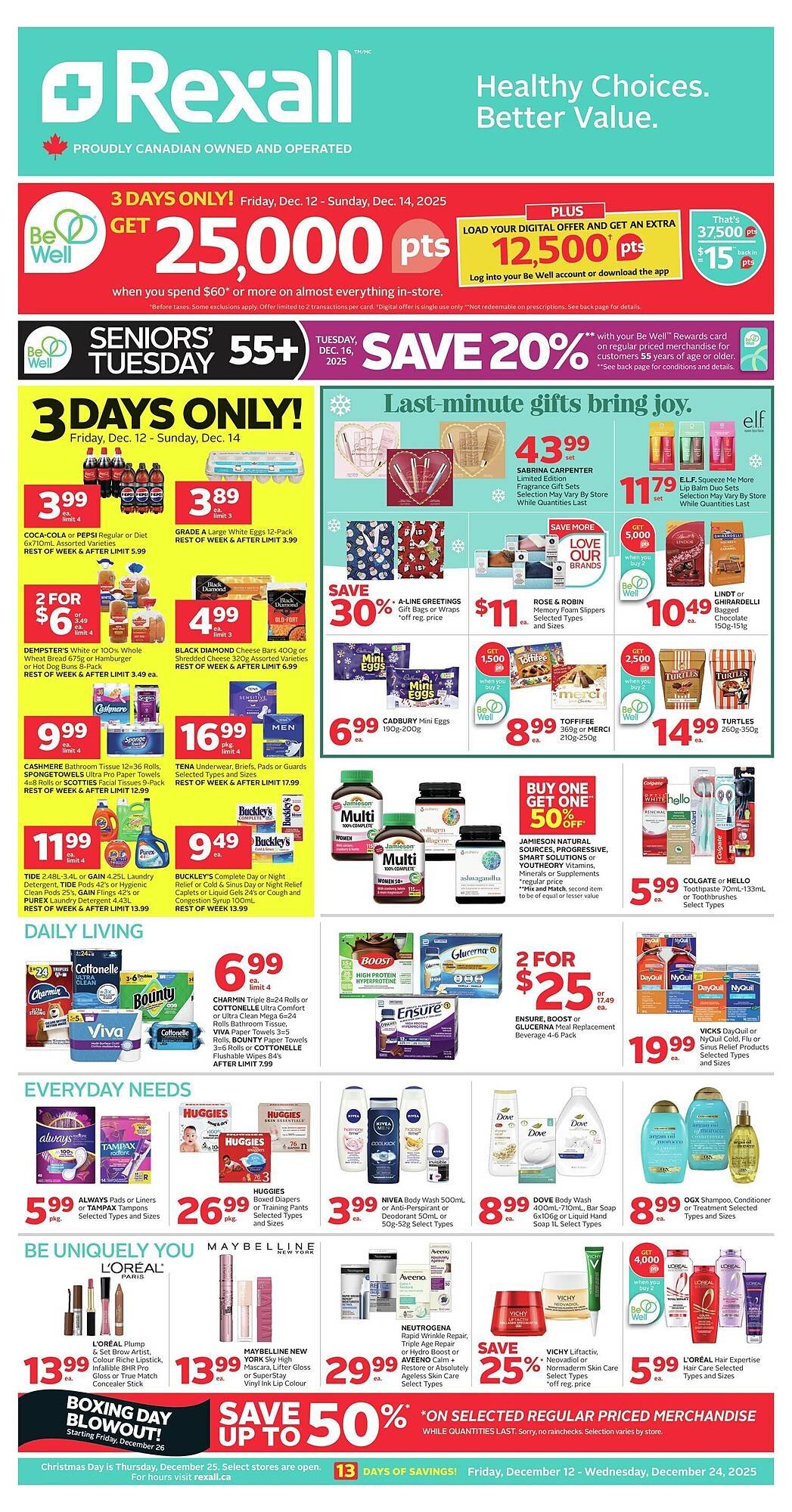 Rexall flyer (2025-12-12 - 2025-12-19) | 1