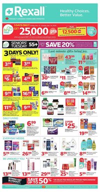 Rexall flyer (2025-12-12 - 2025-12-19)