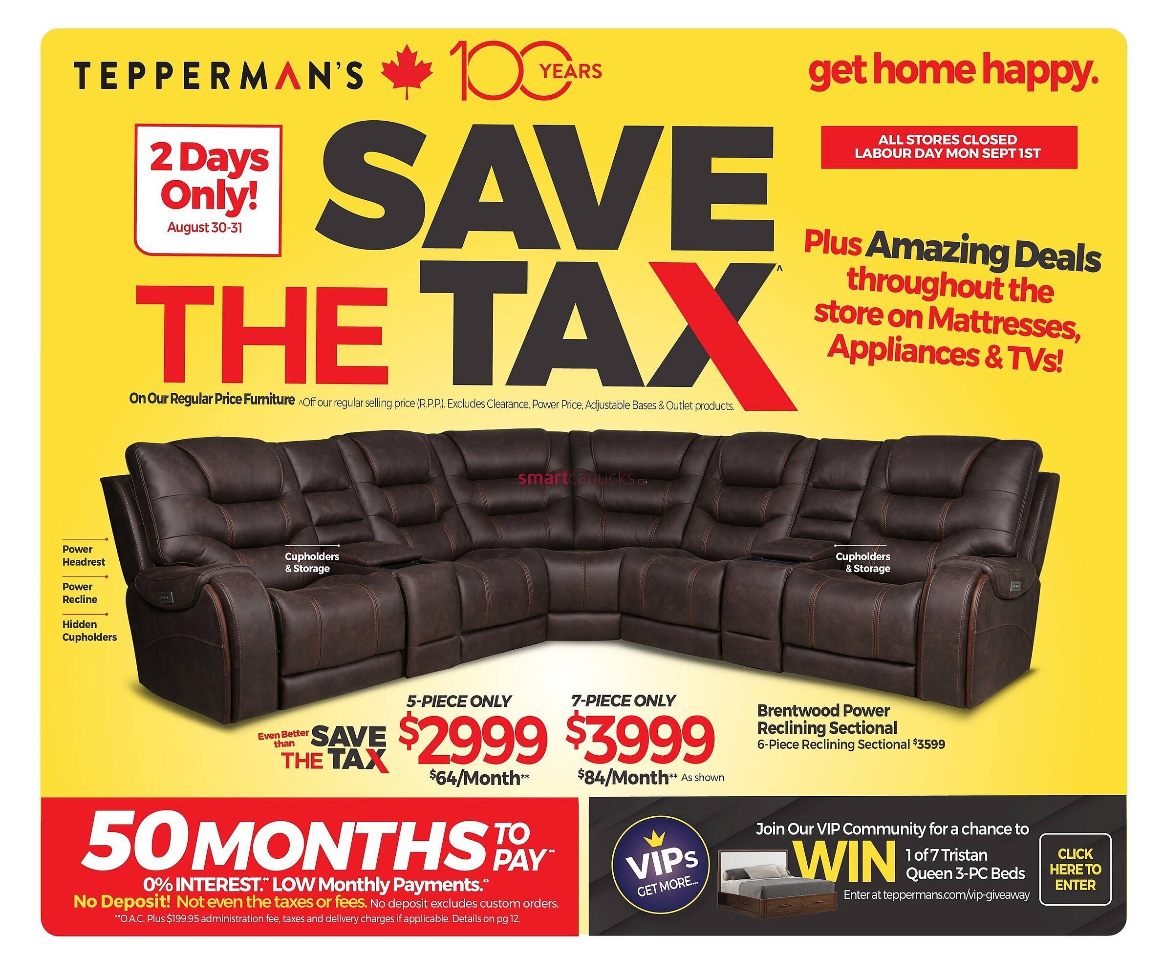 Tepperman&#039;s flyer (2025-08-29 - 2025-09-04) | 1