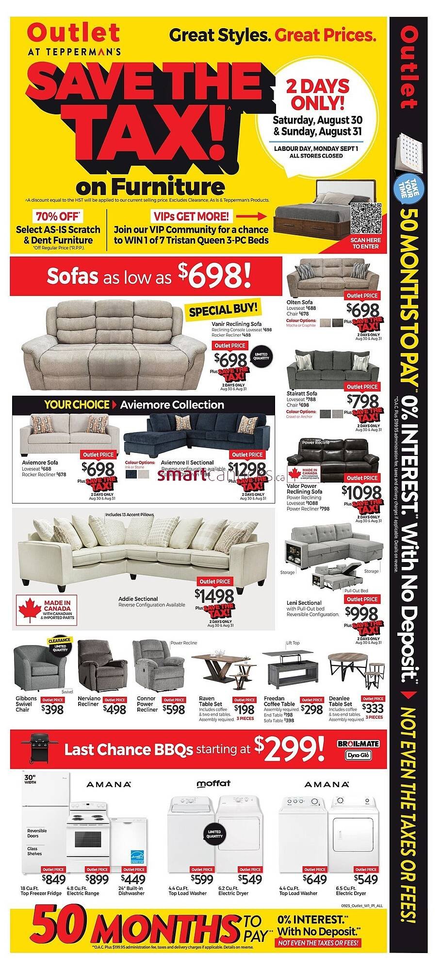 Tepperman's flyer