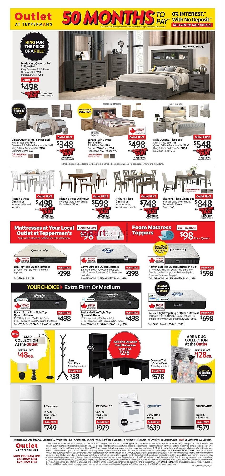 Tepperman's flyer
