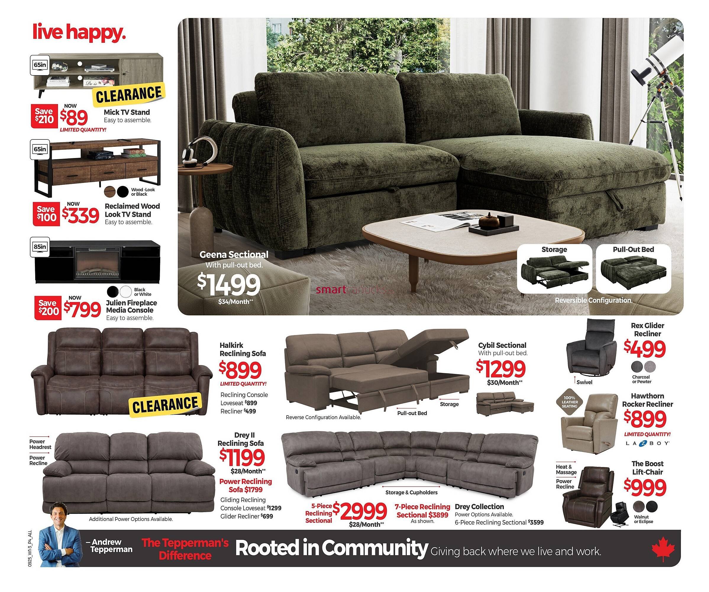 Tepperman's flyer