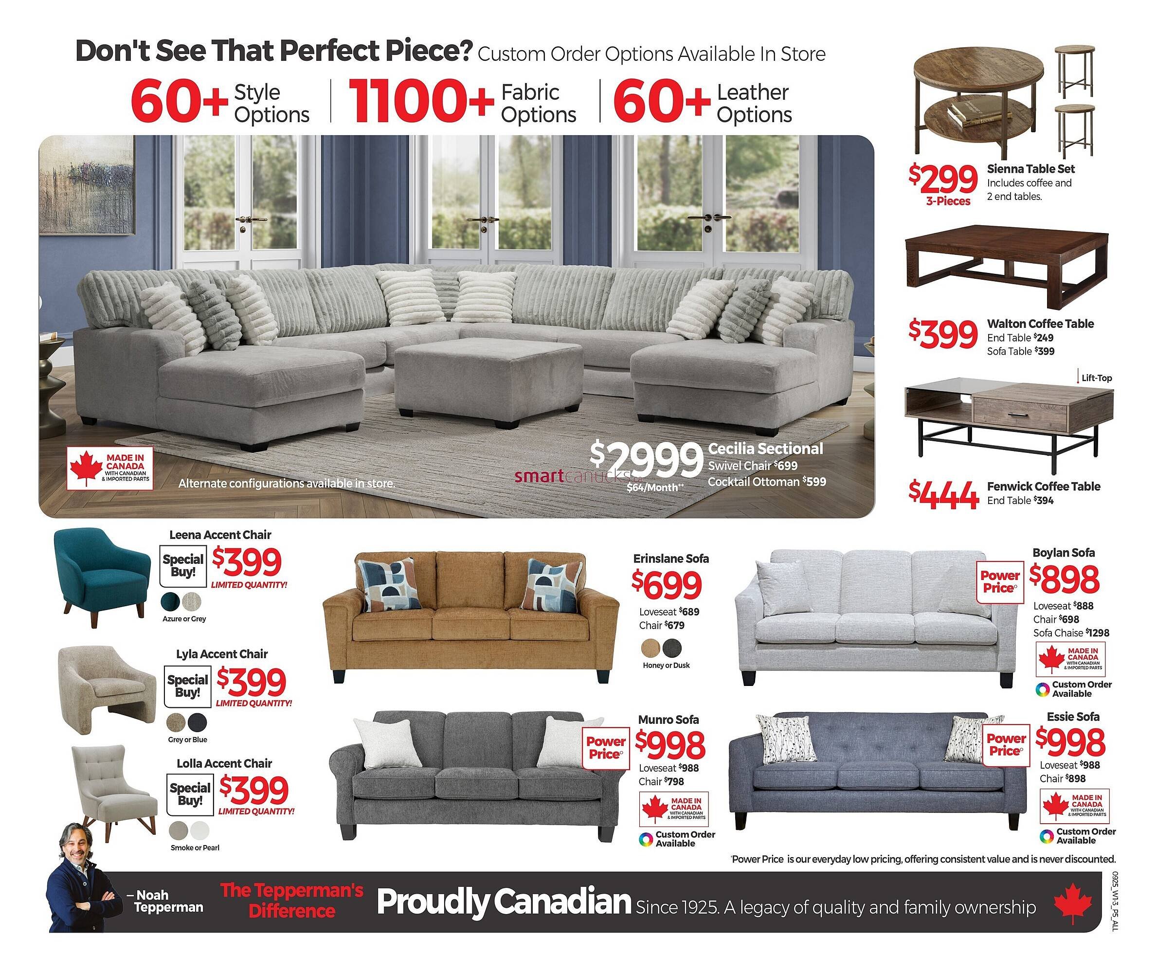 Tepperman's flyer